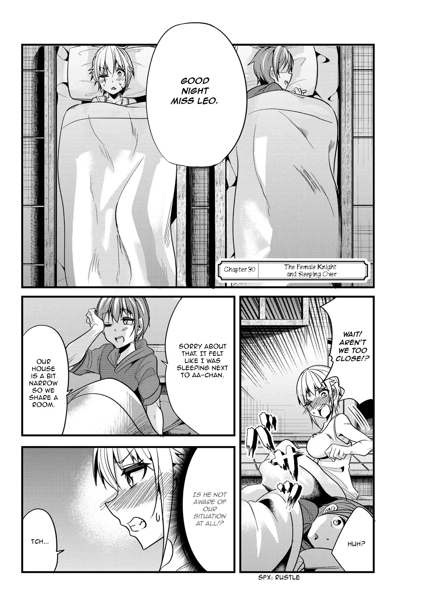 A Story About Treating a Female Knight Who Has Never Been Treated as a Woman as a Woman Chapter 30 page 2