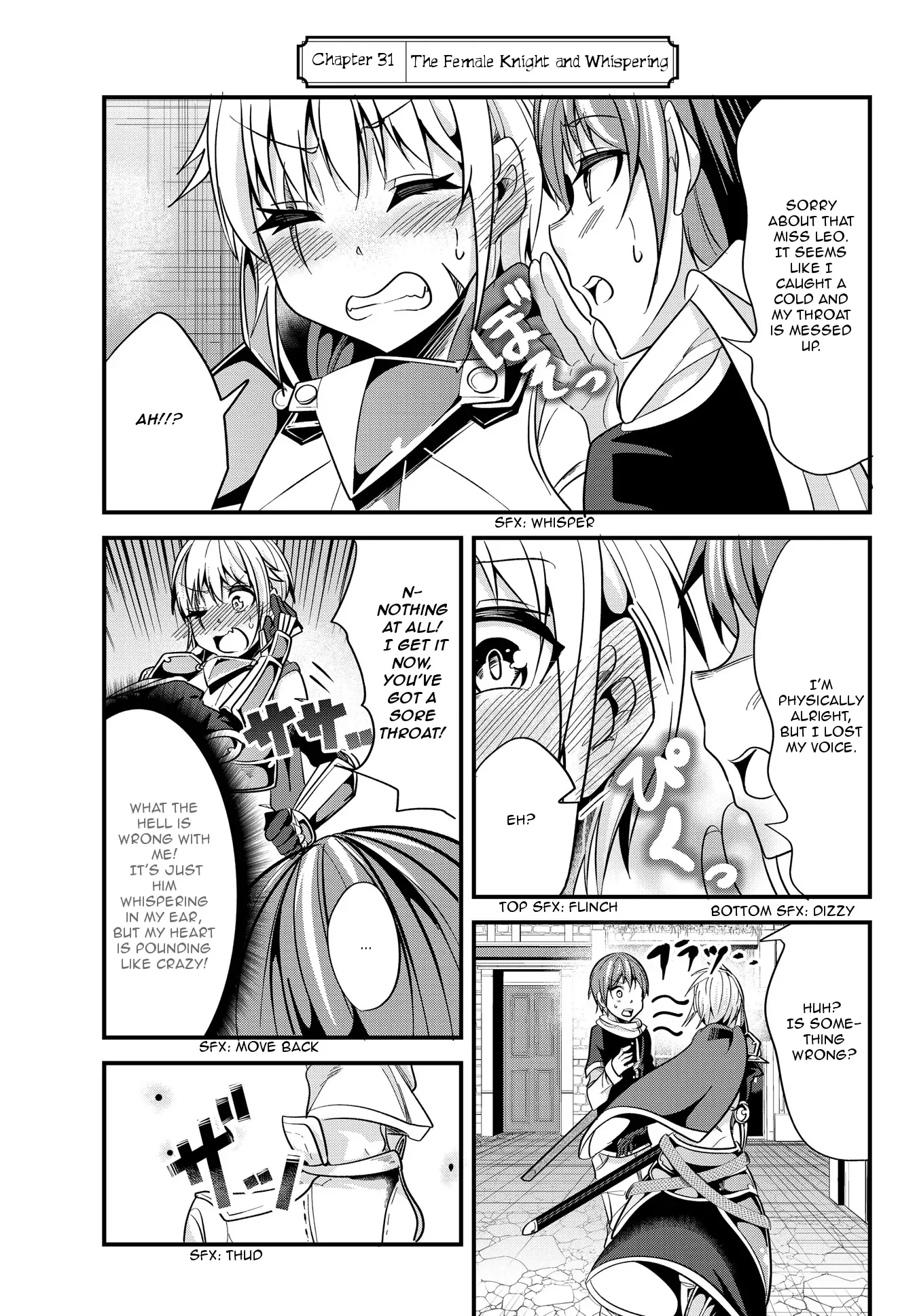 A Story About Treating a Female Knight Who Has Never Been Treated as a Woman as a Woman Chapter 31 page 3