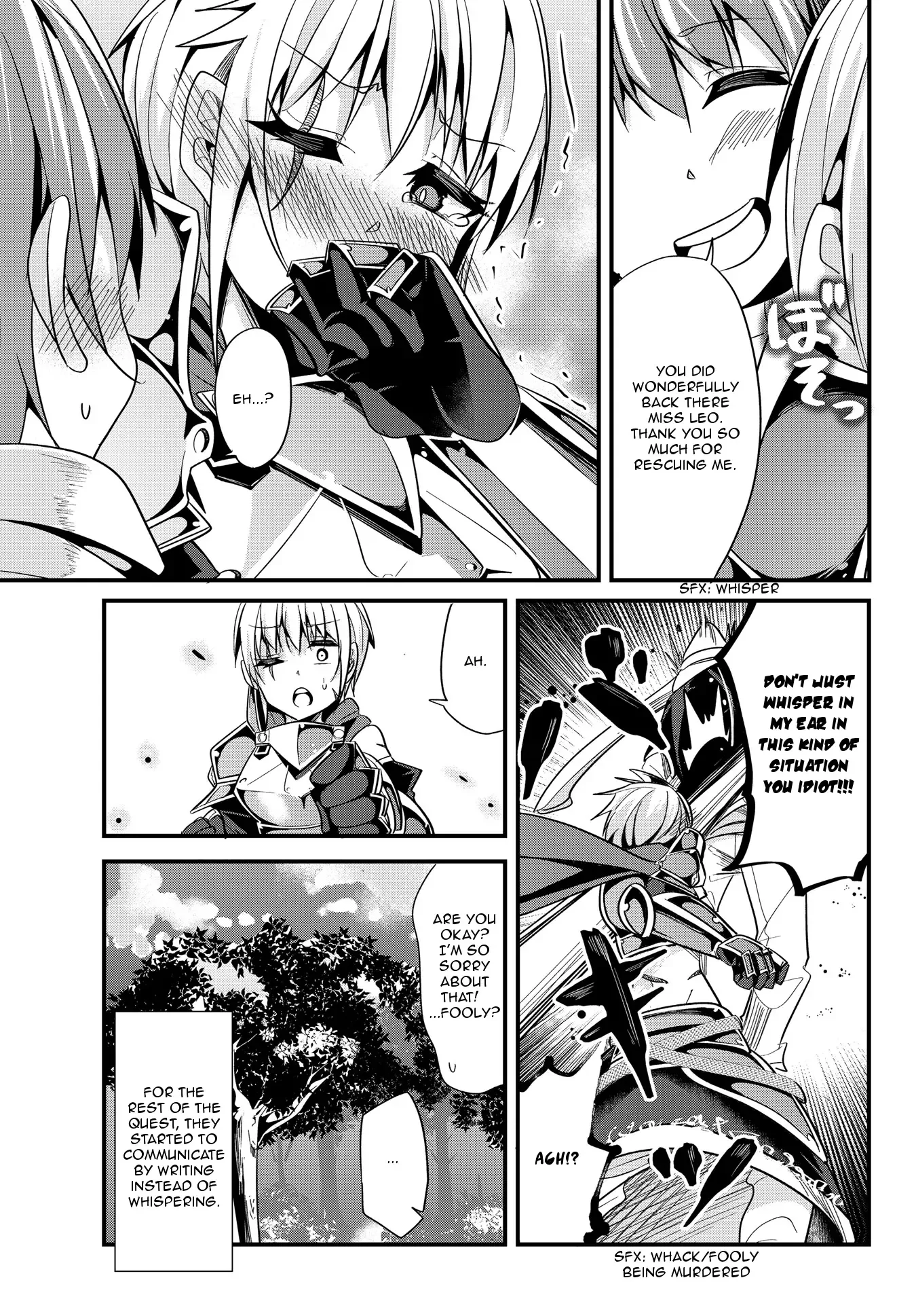 A Story About Treating a Female Knight Who Has Never Been Treated as a Woman as a Woman Chapter 31 page 7