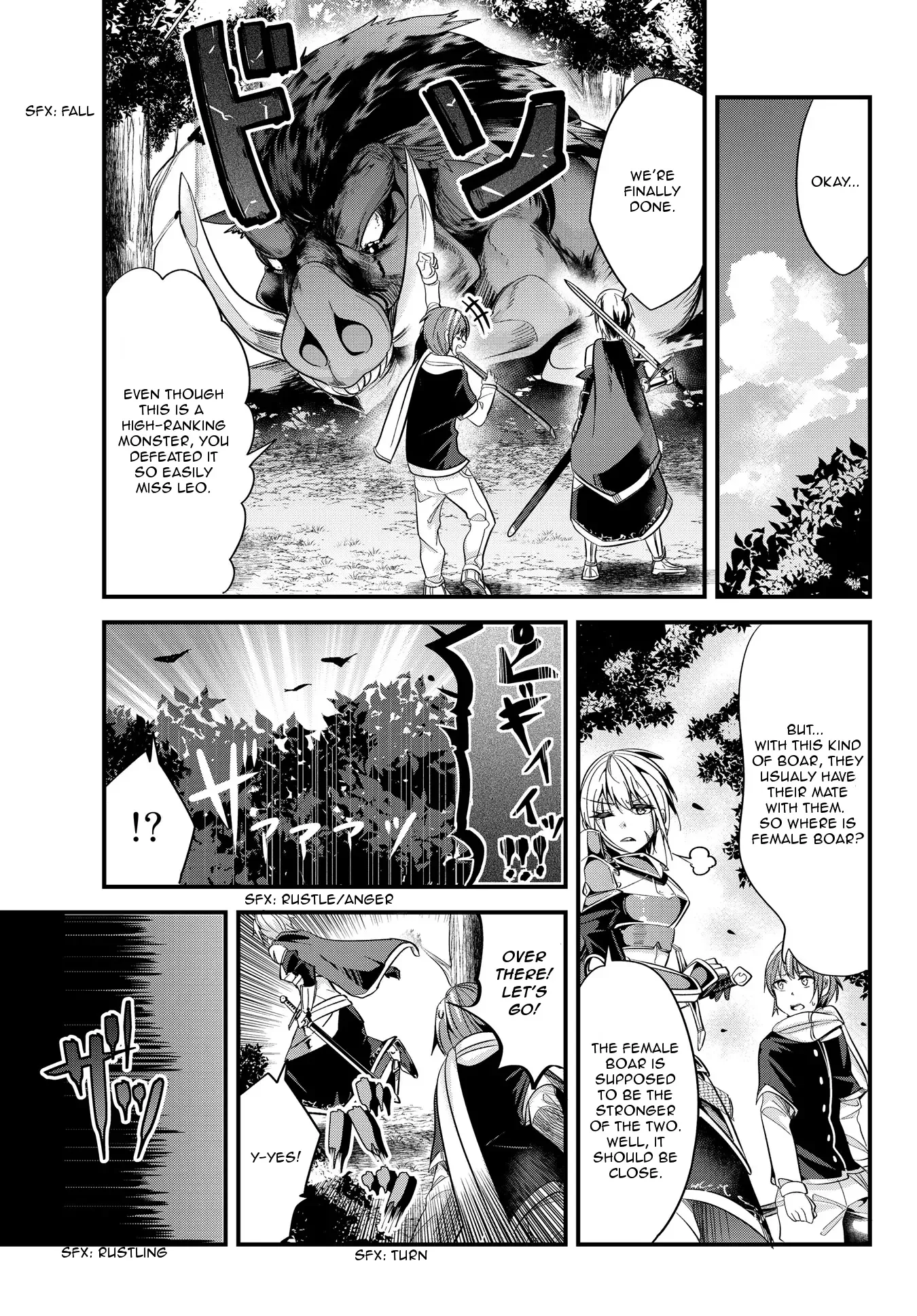 A Story About Treating a Female Knight Who Has Never Been Treated as a Woman as a Woman Chapter 33 page 1