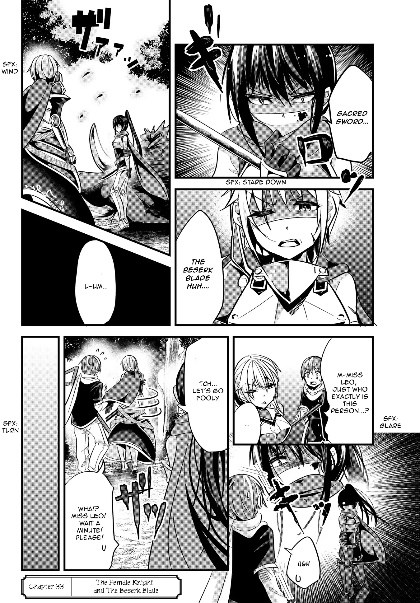 A Story About Treating a Female Knight Who Has Never Been Treated as a Woman as a Woman Chapter 33 page 4