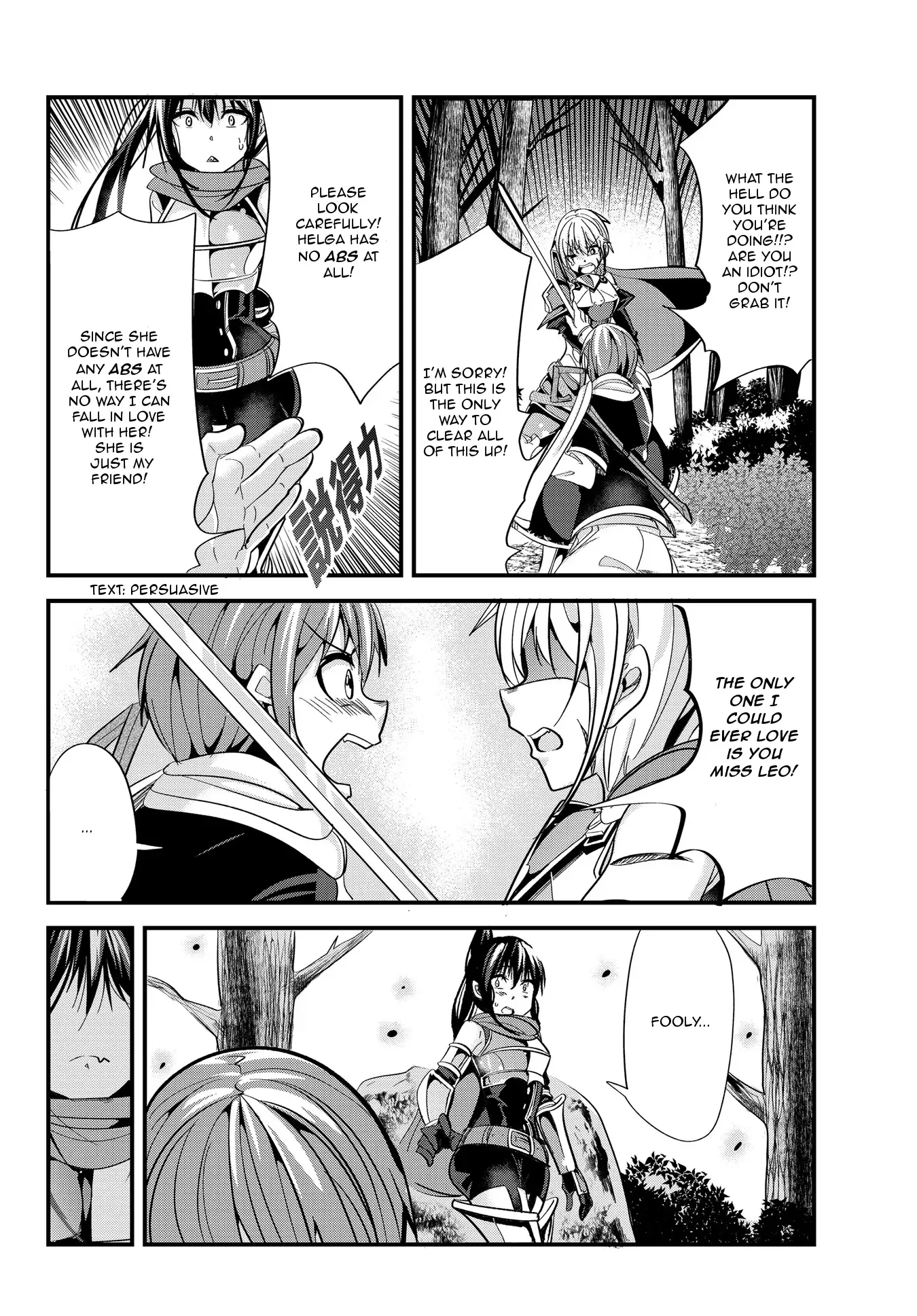 A Story About Treating a Female Knight Who Has Never Been Treated as a Woman as a Woman Chapter 35 page 4