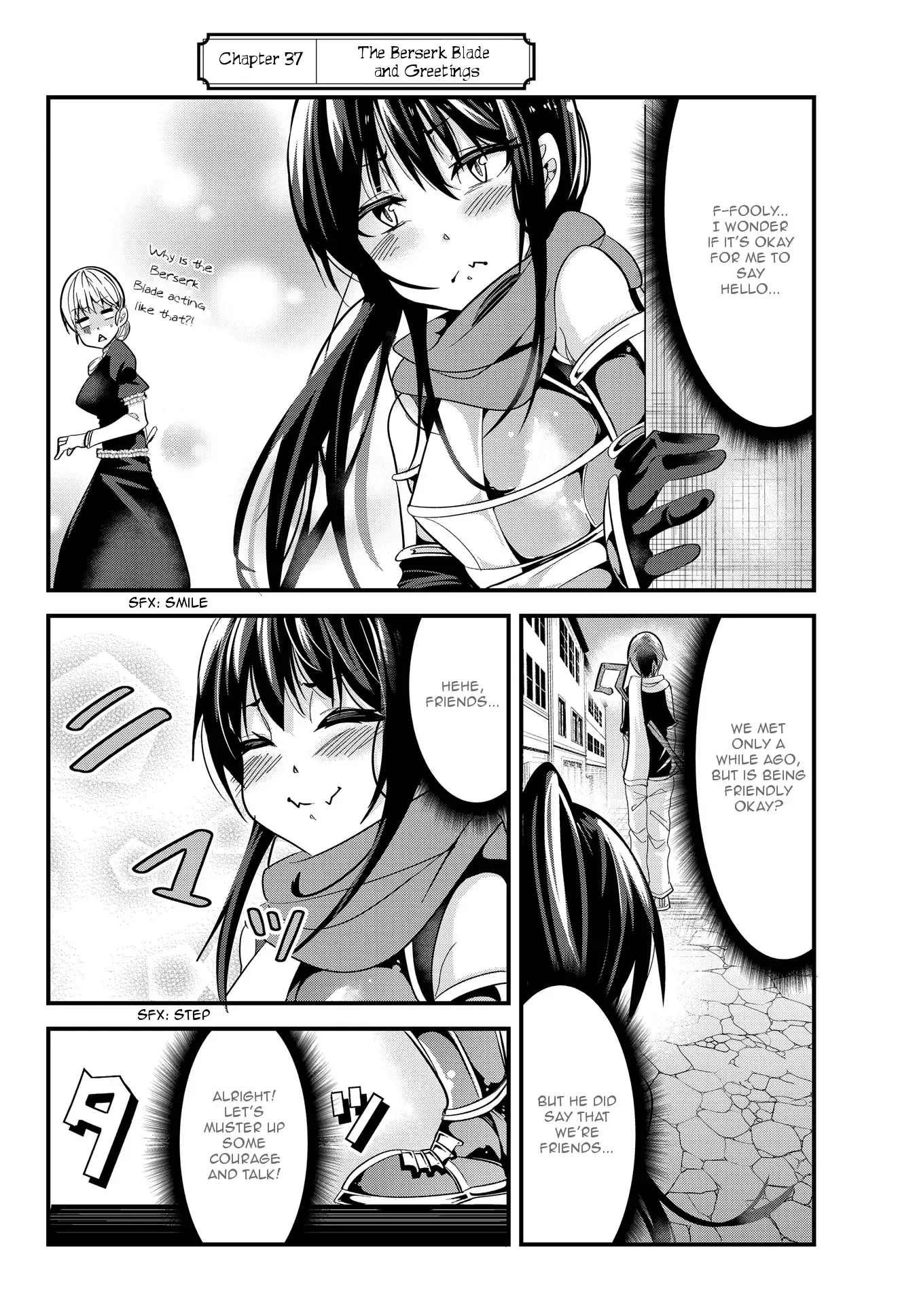 A Story About Treating a Female Knight Who Has Never Been Treated as a Woman as a Woman Chapter 37 page 2
