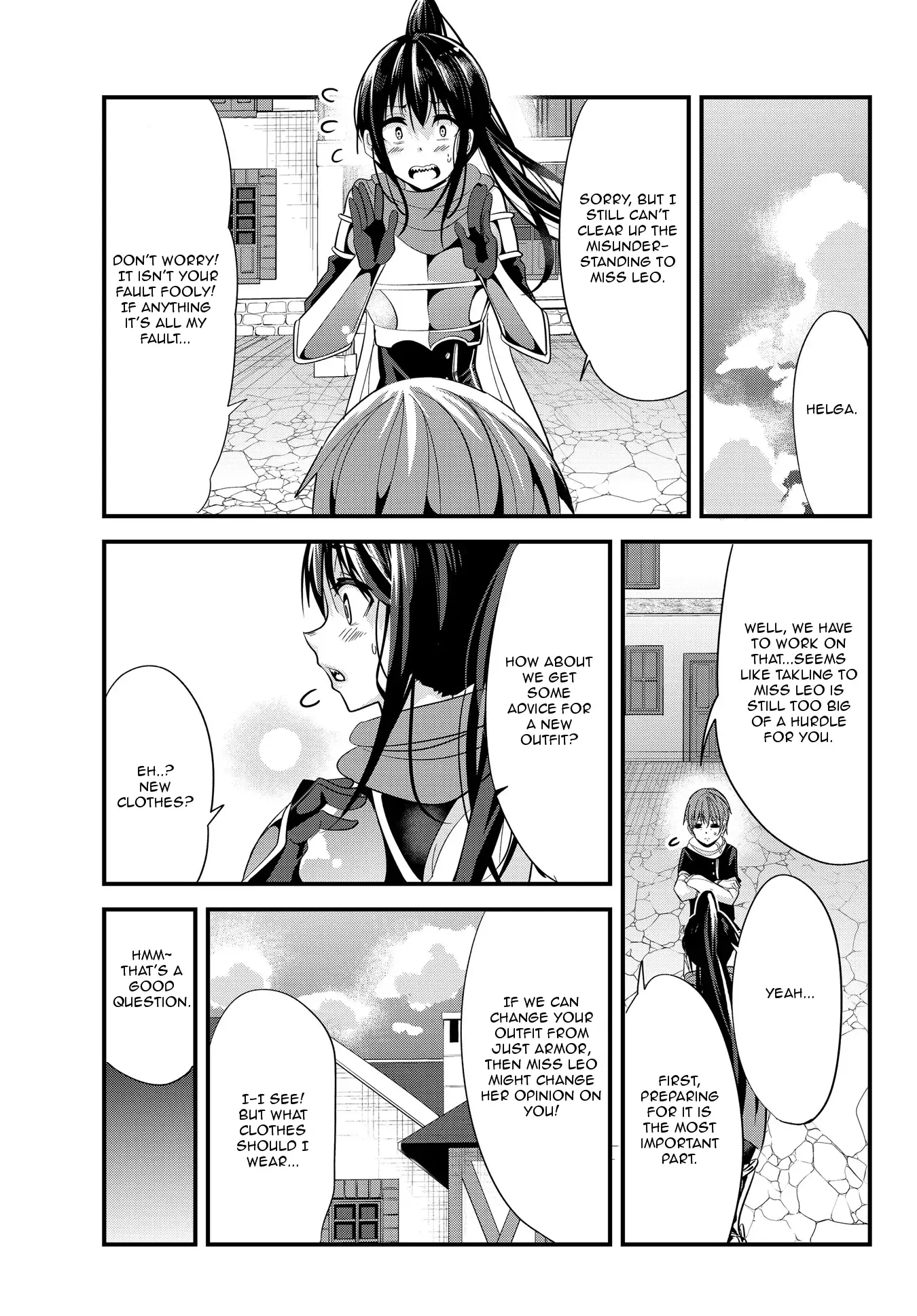 A Story About Treating a Female Knight Who Has Never Been Treated as a Woman as a Woman Chapter 45 page 1