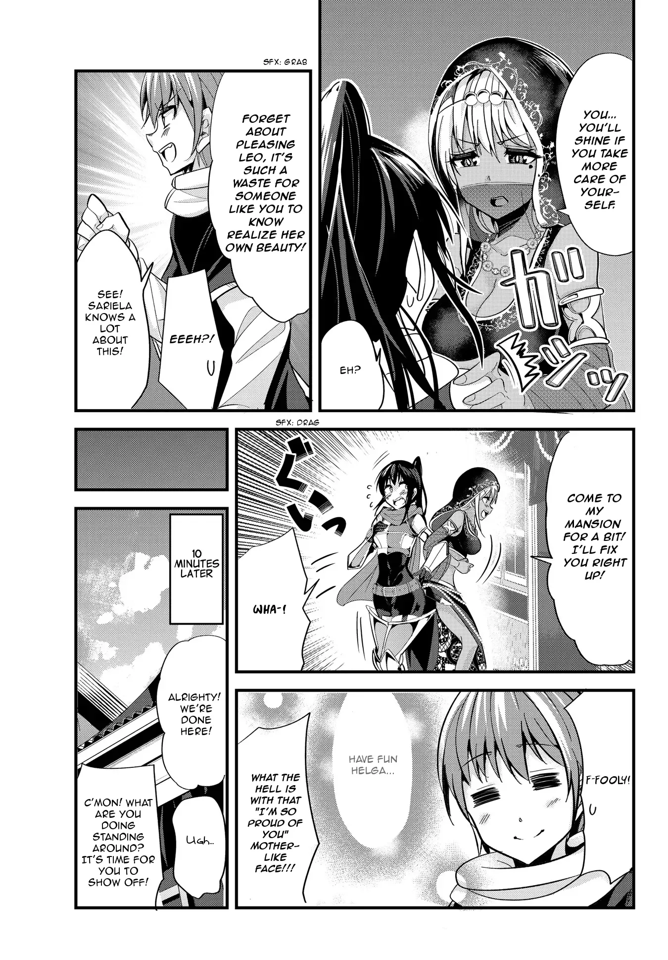 A Story About Treating a Female Knight Who Has Never Been Treated as a Woman as a Woman Chapter 45 page 3