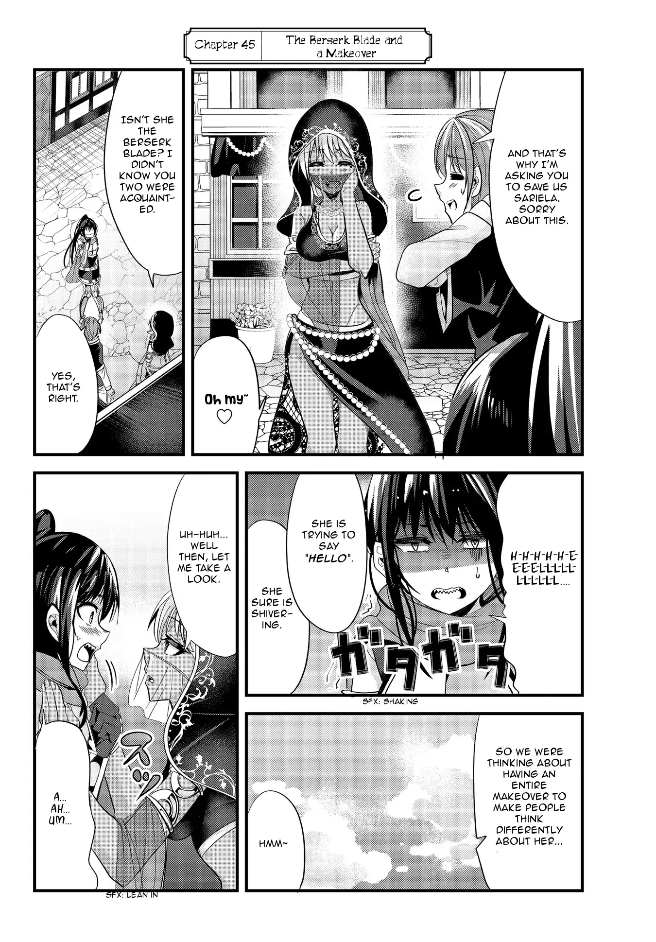 A Story About Treating a Female Knight Who Has Never Been Treated as a Woman as a Woman Chapter 45 page 2