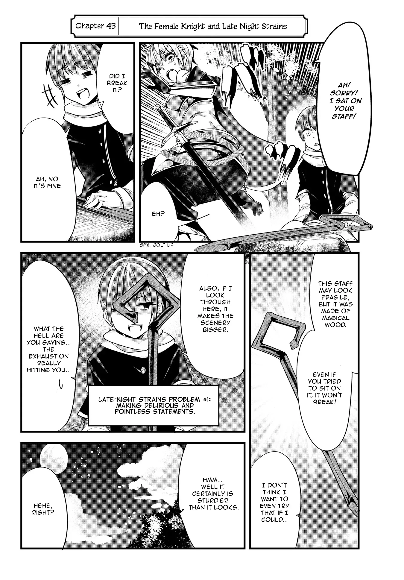 A Story About Treating a Female Knight Who Has Never Been Treated as a Woman as a Woman Chapter 43 page 2