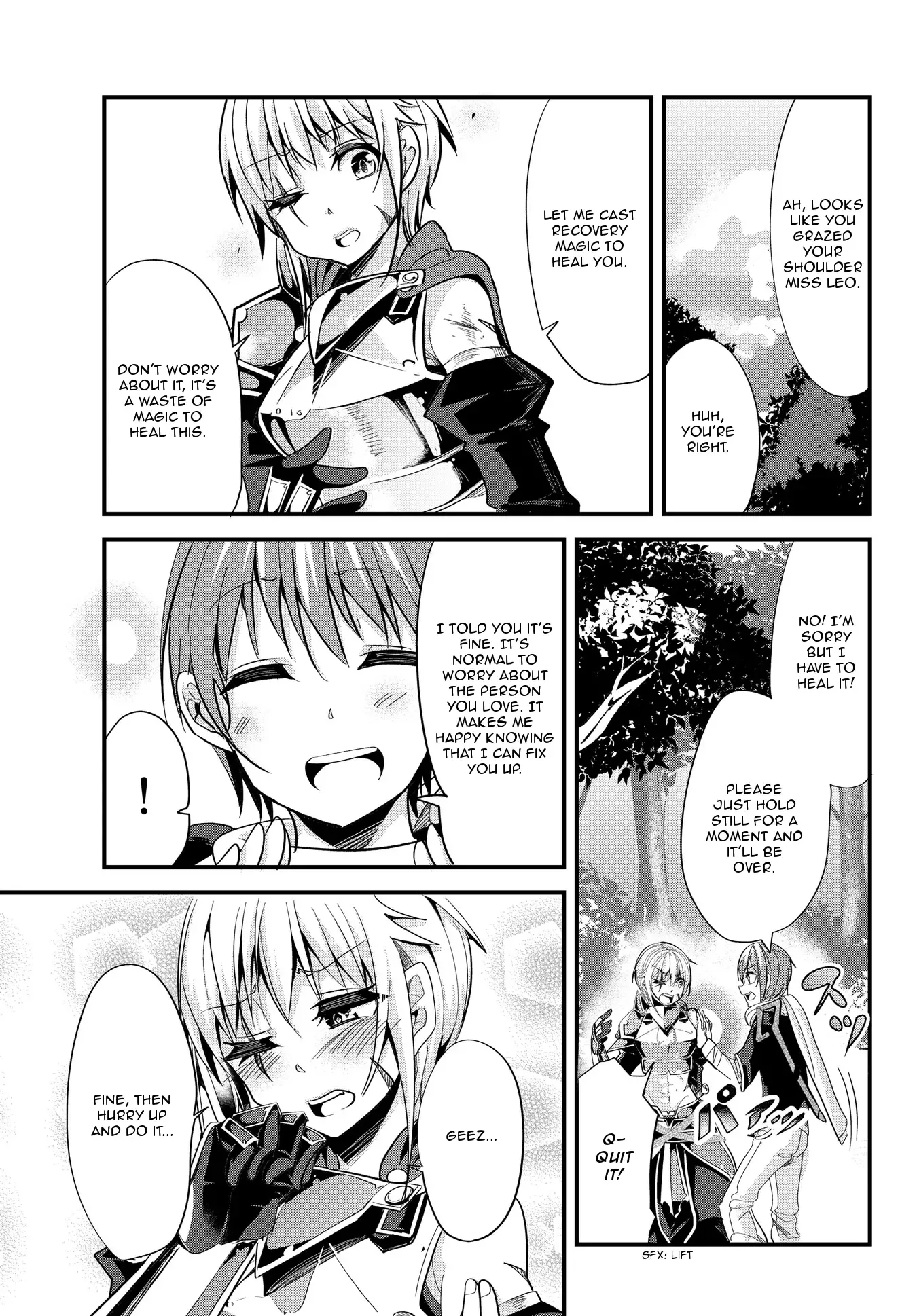 A Story About Treating a Female Knight Who Has Never Been Treated as a Woman as a Woman Chapter 44 page 1