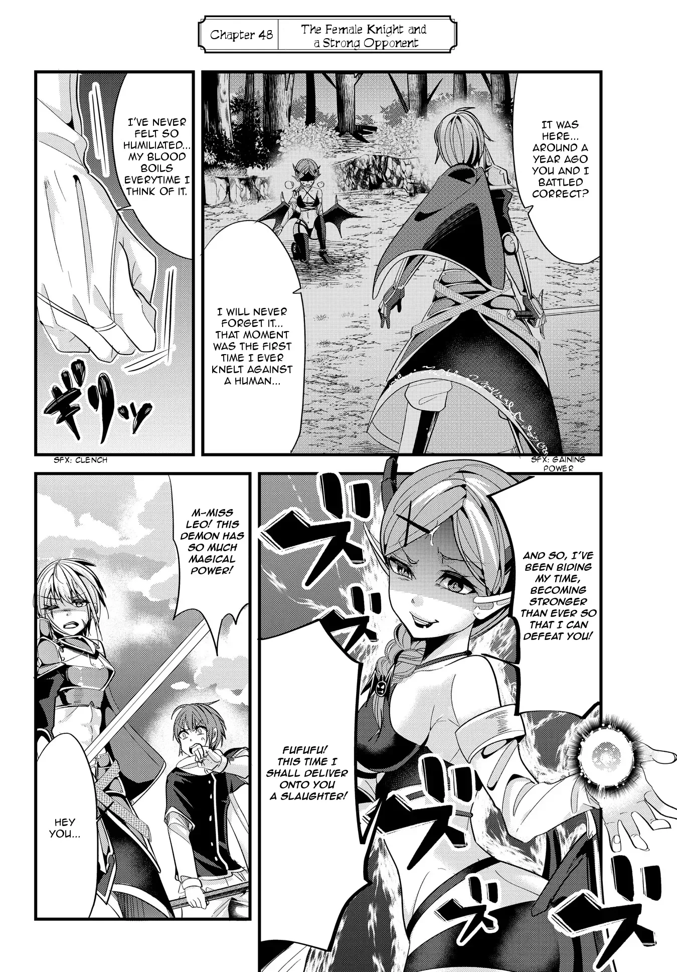 A Story About Treating a Female Knight Who Has Never Been Treated as a Woman as a Woman Chapter 48 page 2