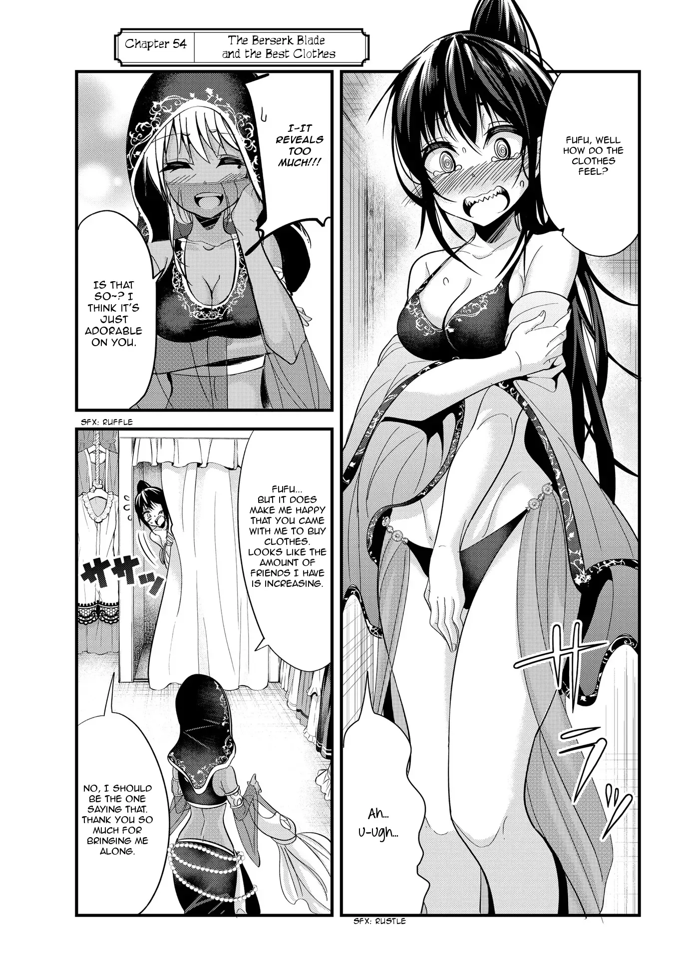 A Story About Treating a Female Knight Who Has Never Been Treated as a Woman as a Woman Chapter 54 page 1