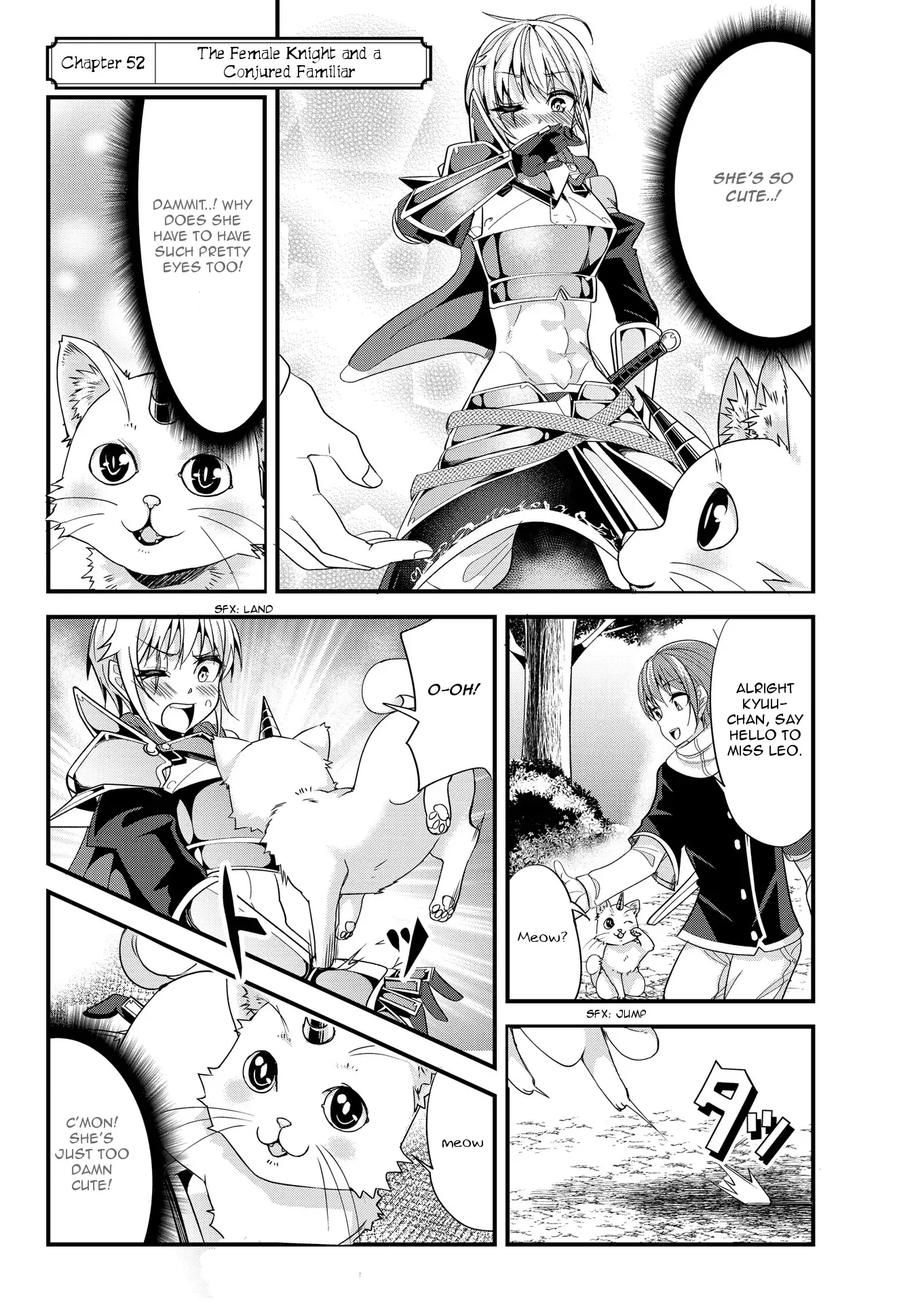 A Story About Treating a Female Knight Who Has Never Been Treated as a Woman as a Woman Chapter 52 page 2