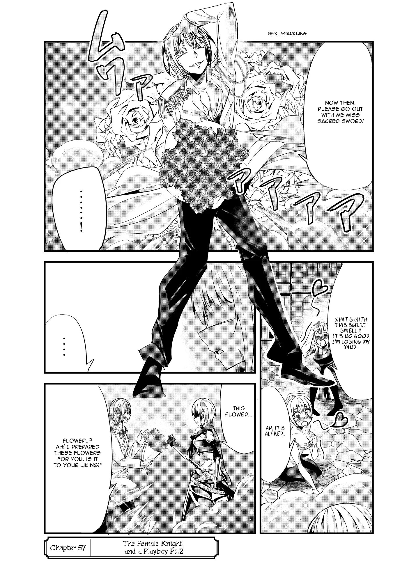 A Story About Treating a Female Knight Who Has Never Been Treated as a Woman as a Woman Chapter 57 page 1
