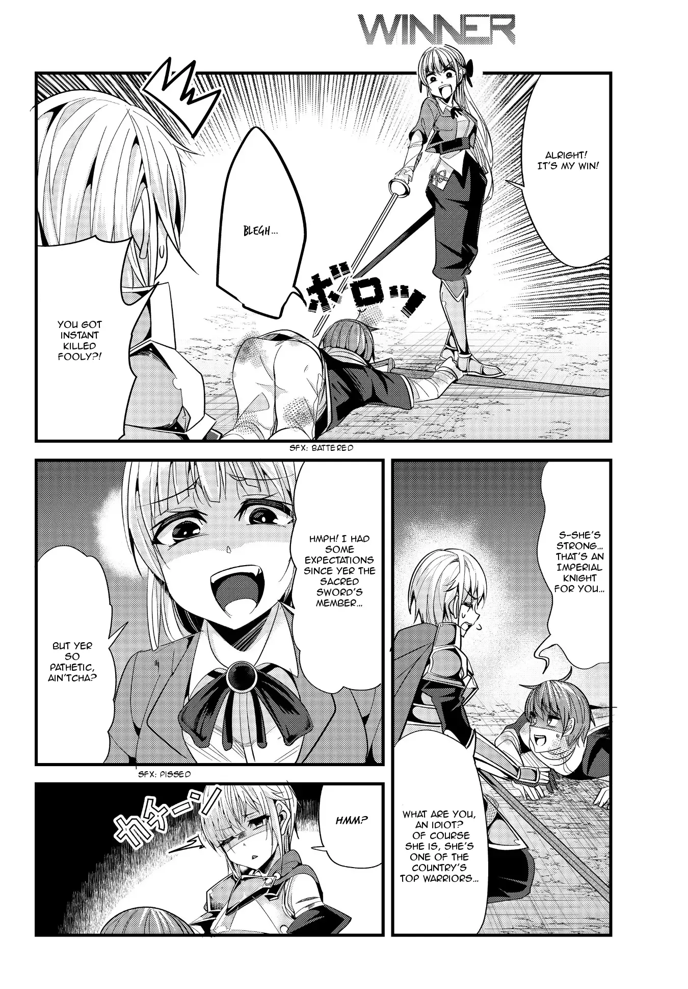 A Story About Treating a Female Knight Who Has Never Been Treated as a Woman as a Woman Chapter 61 page 2