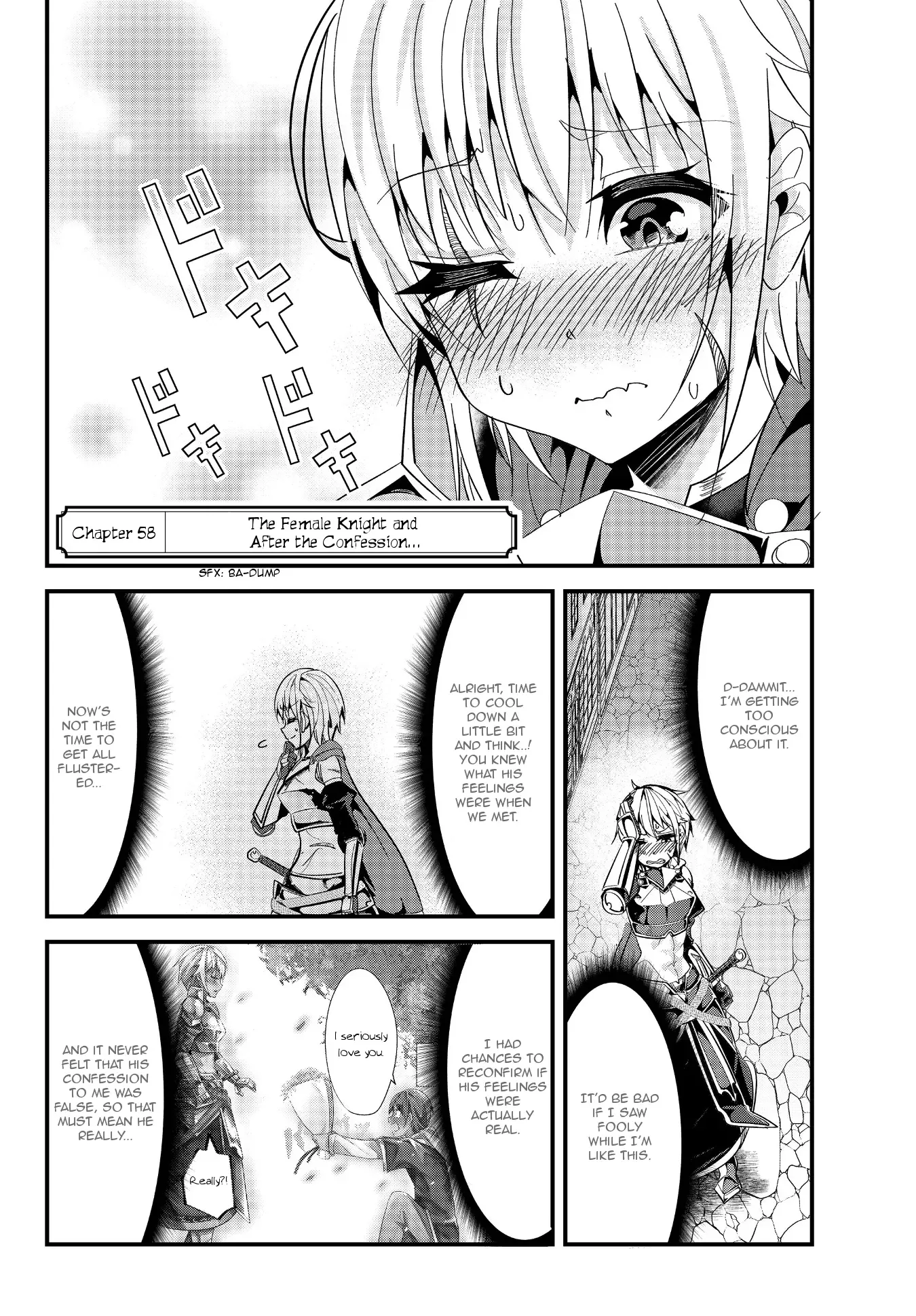 A Story About Treating a Female Knight Who Has Never Been Treated as a Woman as a Woman Chapter 58 page 2