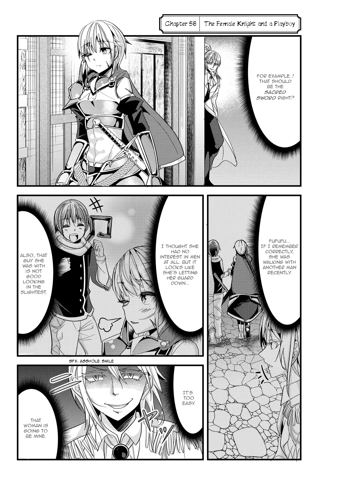 A Story About Treating a Female Knight Who Has Never Been Treated as a Woman as a Woman Chapter 56 page 2