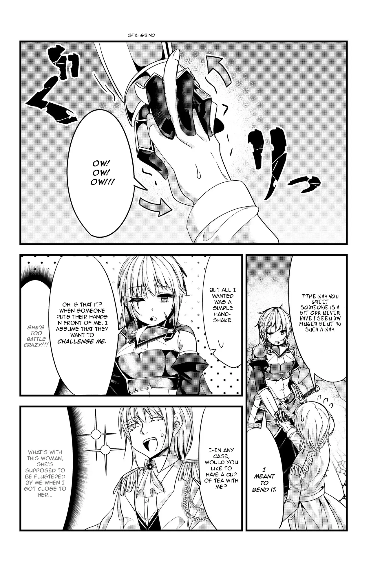 A Story About Treating a Female Knight Who Has Never Been Treated as a Woman as a Woman Chapter 56 page 4