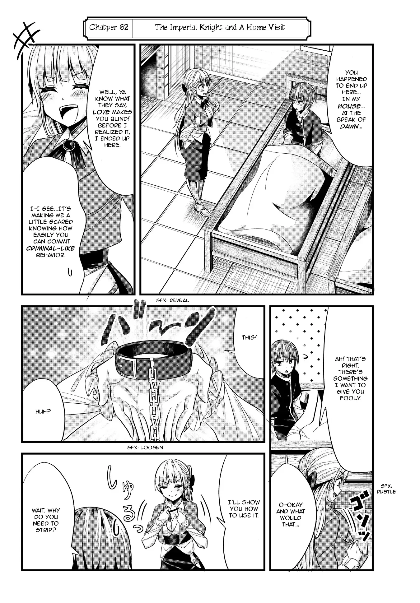A Story About Treating a Female Knight Who Has Never Been Treated as a Woman as a Woman Chapter 62 page 2