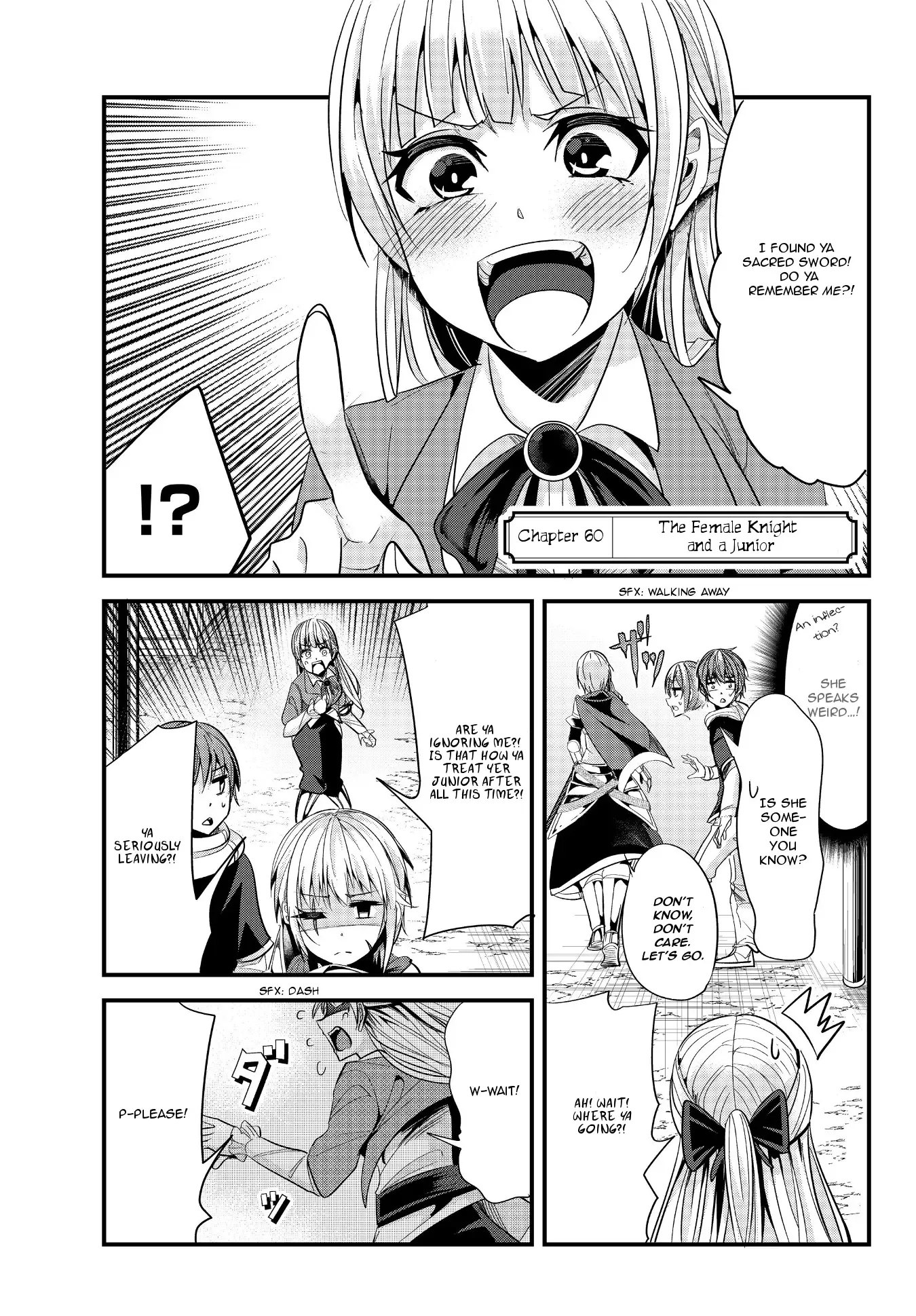 A Story About Treating a Female Knight Who Has Never Been Treated as a Woman as a Woman Chapter 60 page 3