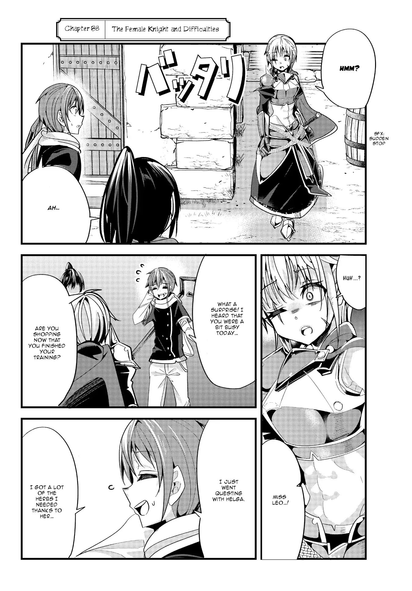 A Story About Treating a Female Knight Who Has Never Been Treated as a Woman as a Woman Chapter 68 page 2
