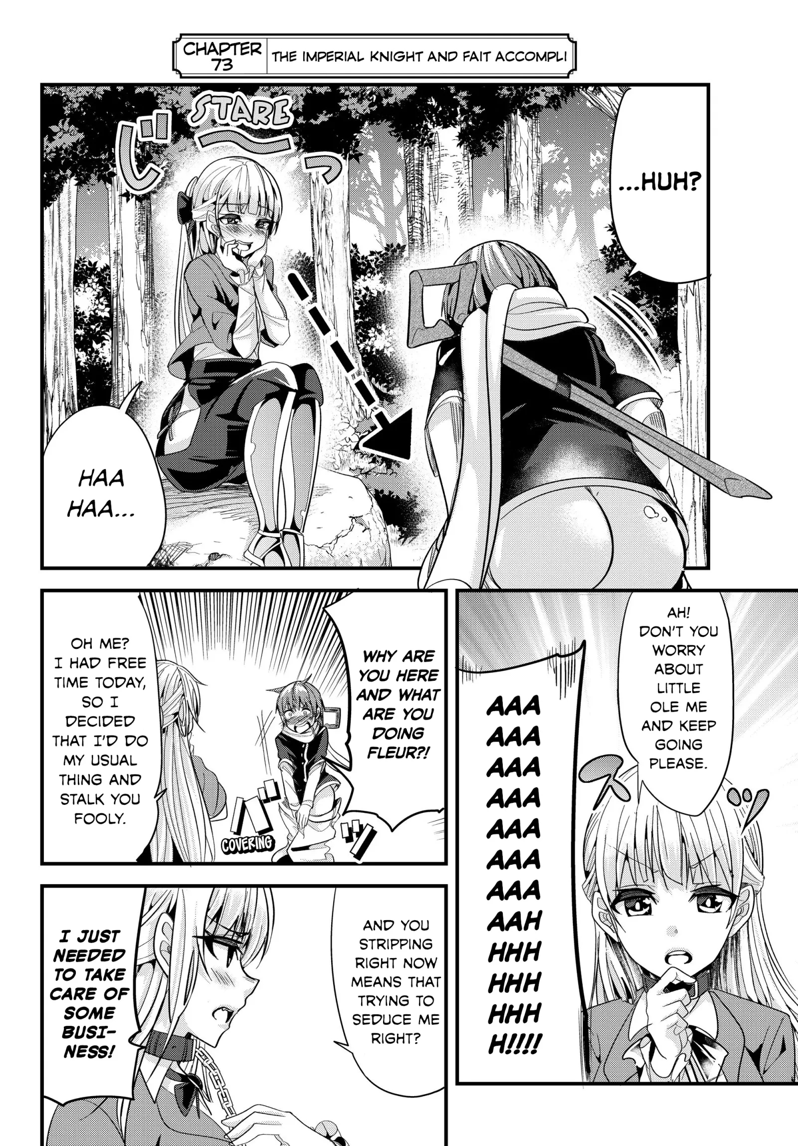 A Story About Treating a Female Knight Who Has Never Been Treated as a Woman as a Woman Chapter 73 page 2
