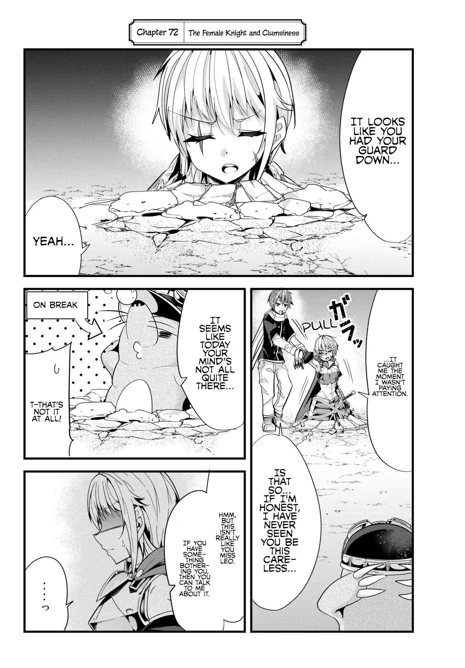 A Story About Treating a Female Knight Who Has Never Been Treated as a Woman as a Woman Chapter 72 page 2