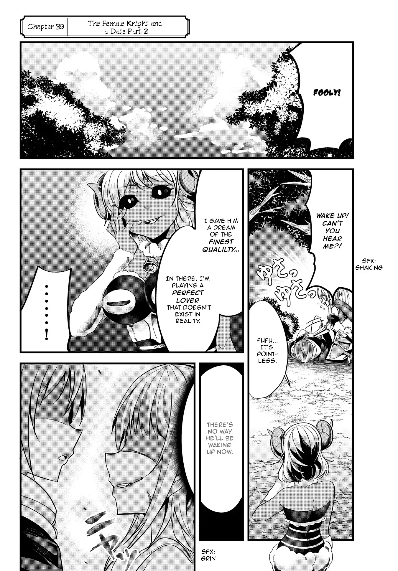 A Story About Treating a Female Knight Who Has Never Been Treated as a Woman as a Woman Chapter 39 page 2