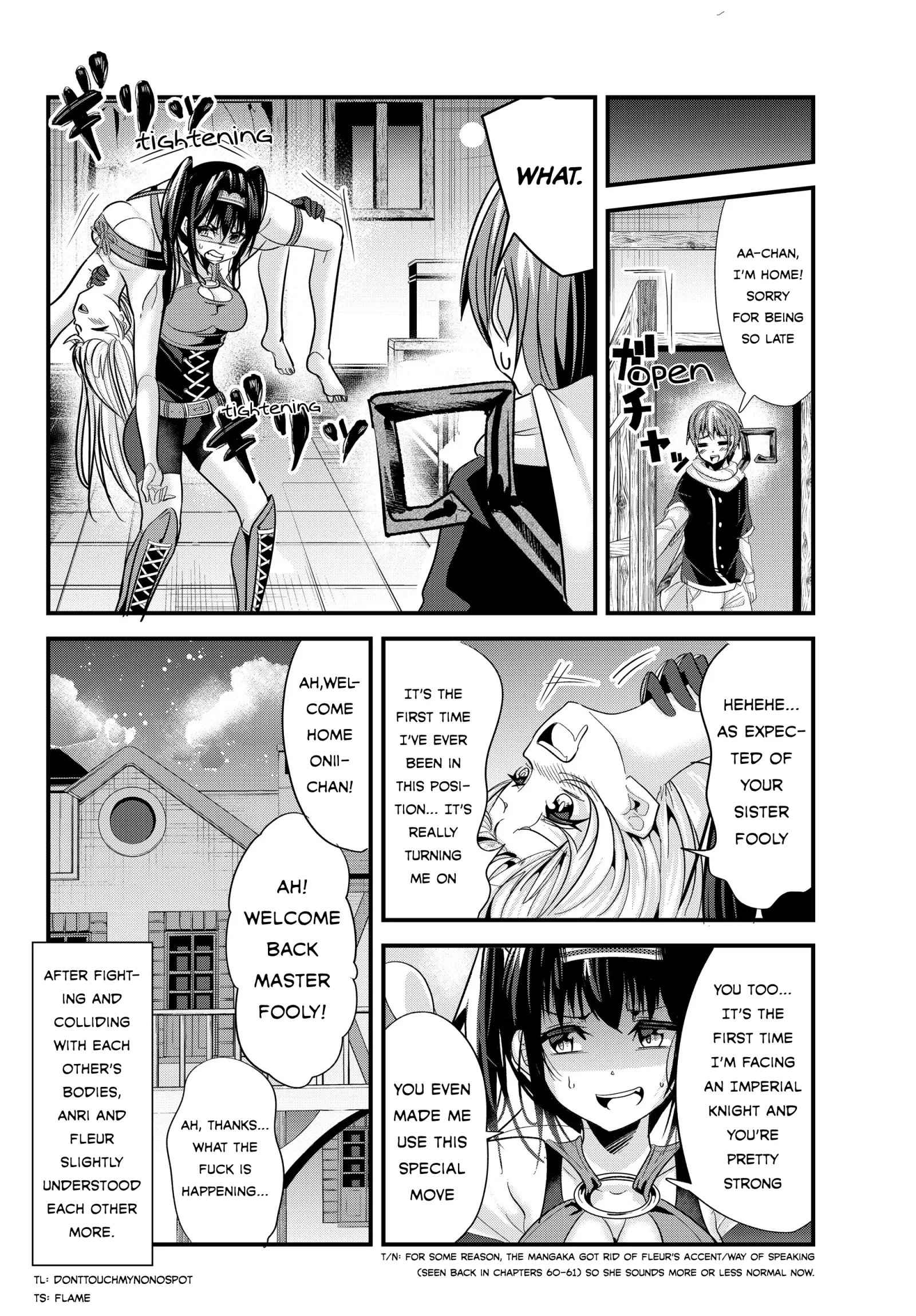 A Story About Treating a Female Knight Who Has Never Been Treated as a Woman as a Woman Chapter 70 page 6