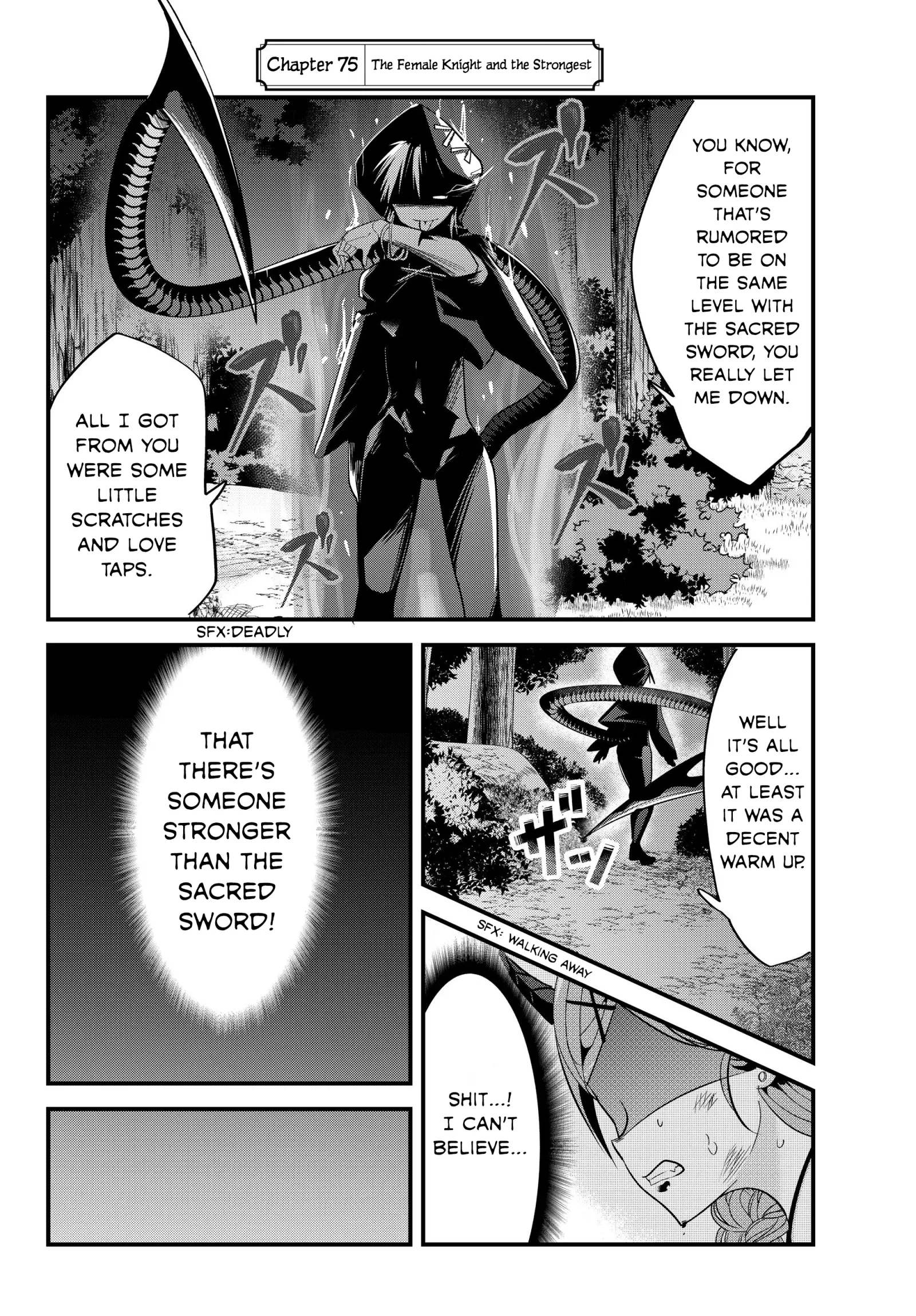 A Story About Treating a Female Knight Who Has Never Been Treated as a Woman as a Woman Chapter 75 page 2