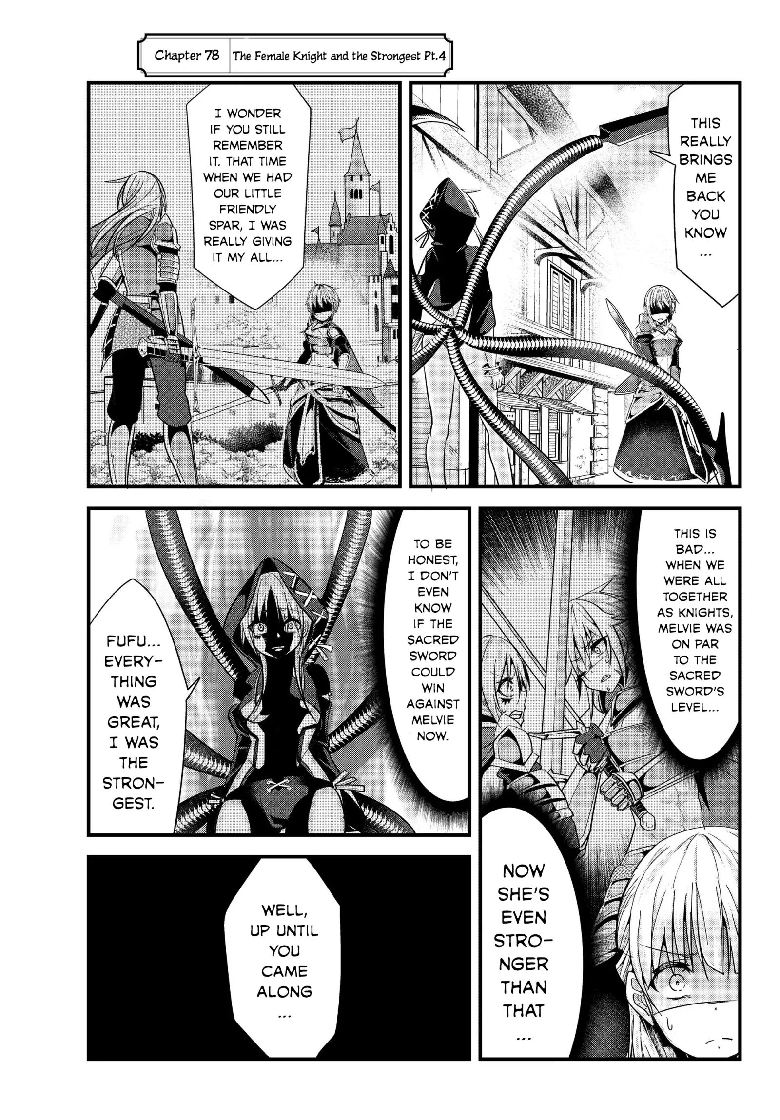 A Story About Treating a Female Knight Who Has Never Been Treated as a Woman as a Woman Chapter 78 page 1