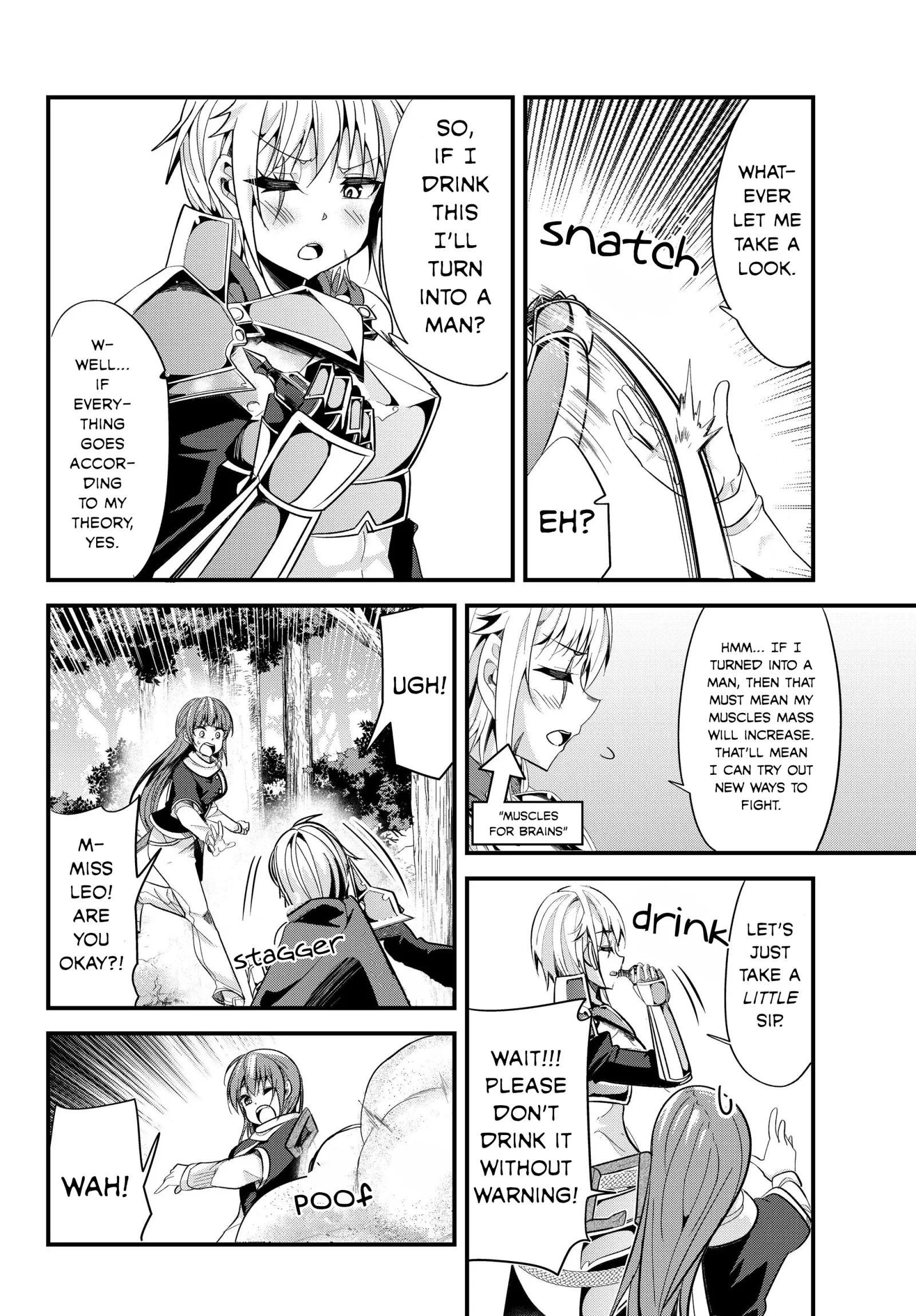 A Story About Treating a Female Knight Who Has Never Been Treated as a Woman as a Woman Chapter 80 page 2