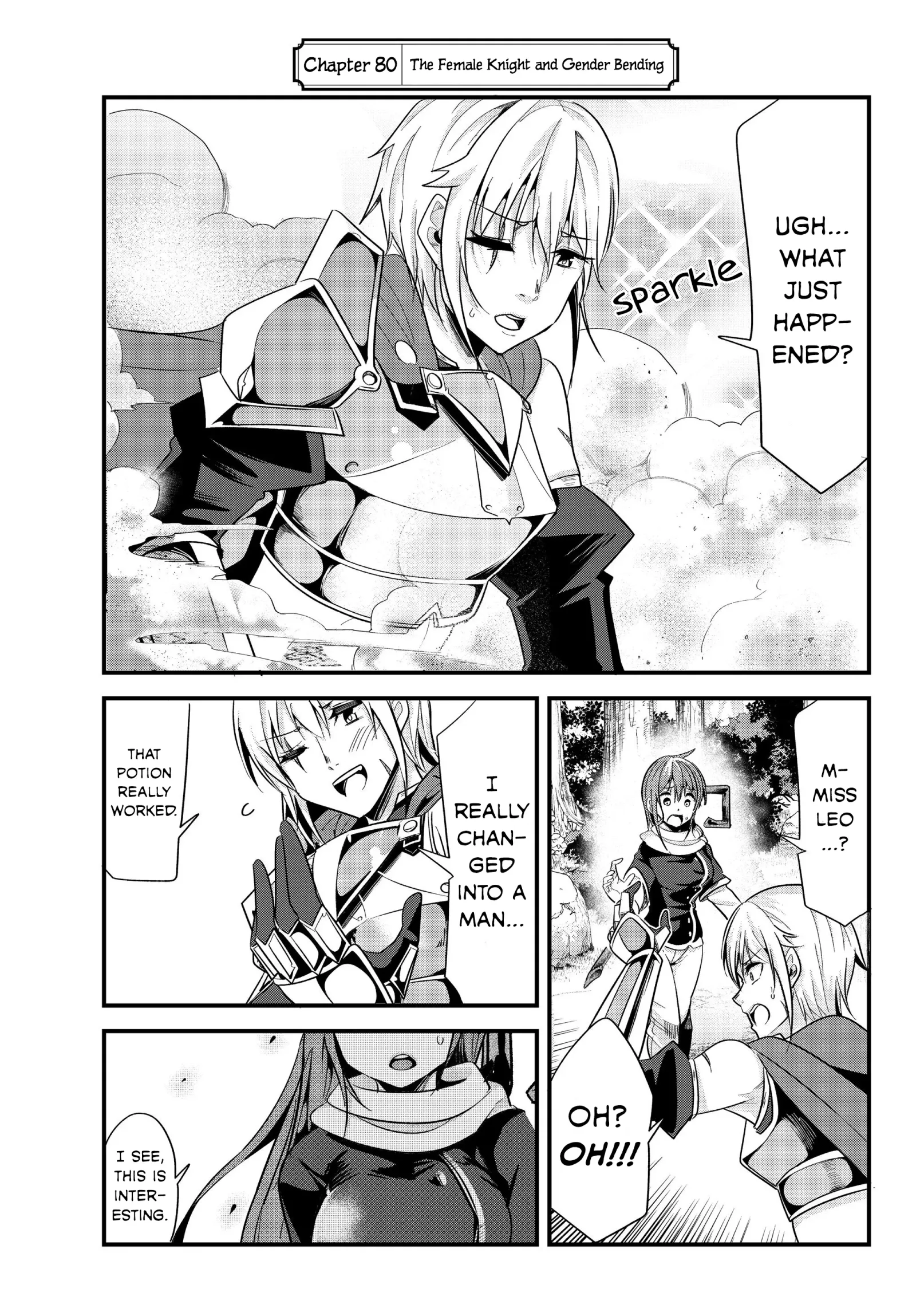 A Story About Treating a Female Knight Who Has Never Been Treated as a Woman as a Woman Chapter 80 page 3