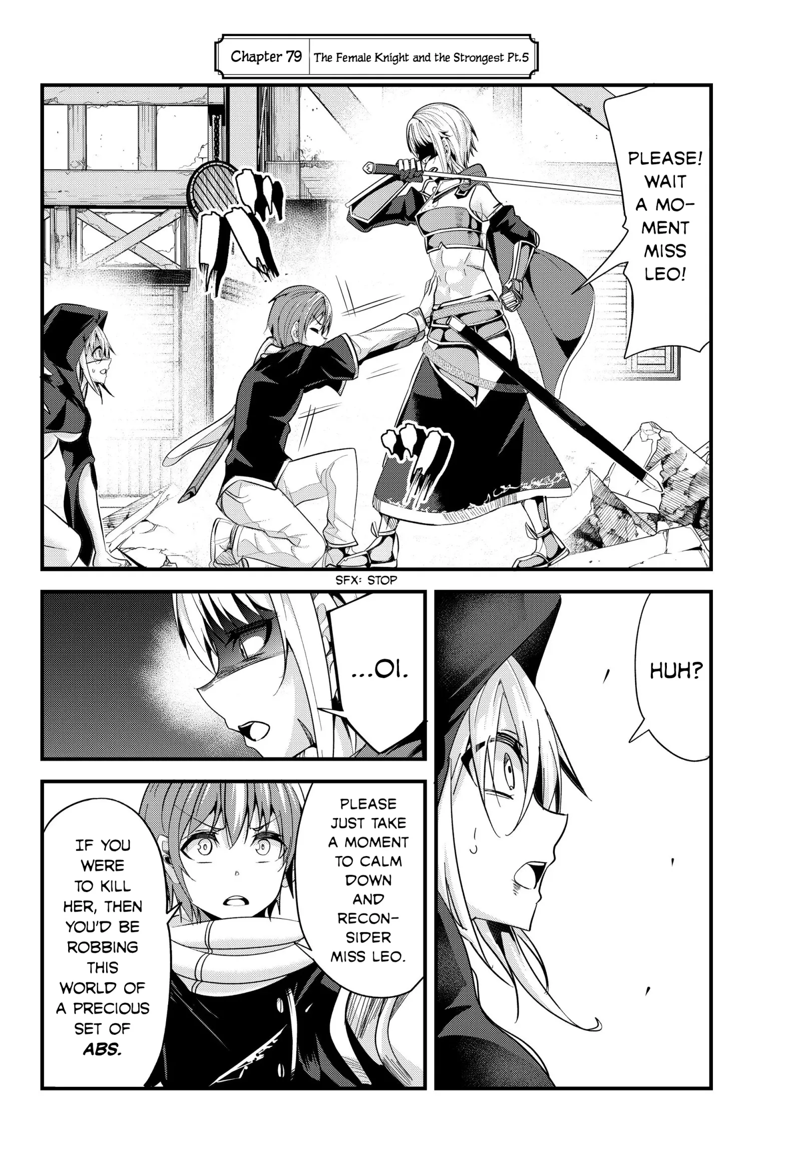A Story About Treating a Female Knight Who Has Never Been Treated as a Woman as a Woman Chapter 79 page 2