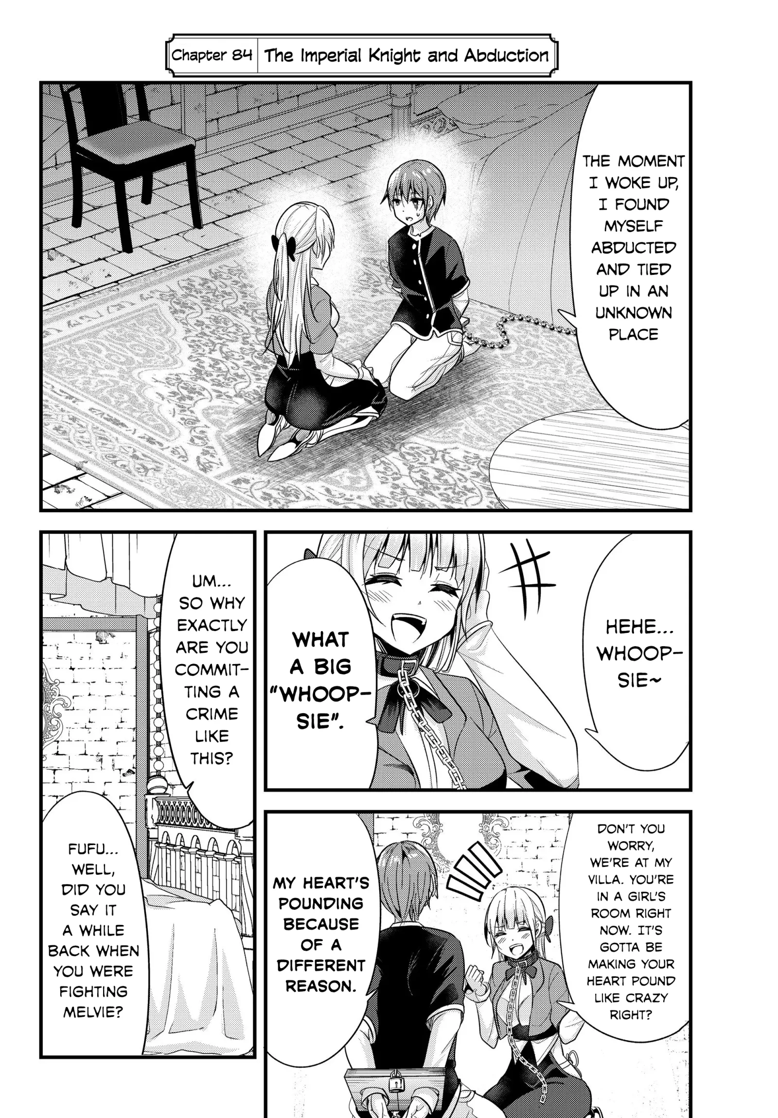 A Story About Treating a Female Knight Who Has Never Been Treated as a Woman as a Woman Chapter 84 page 2