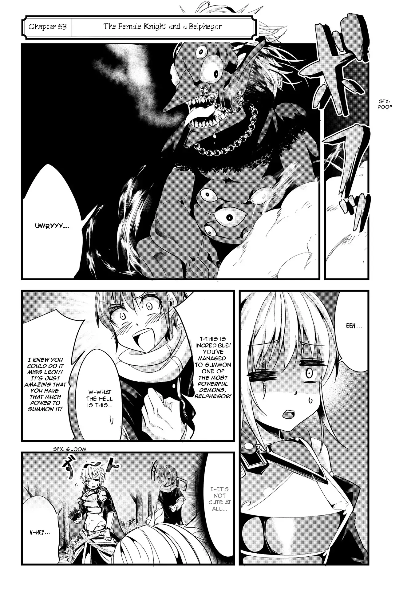 A Story About Treating a Female Knight Who Has Never Been Treated as a Woman as a Woman Chapter 53 page 2