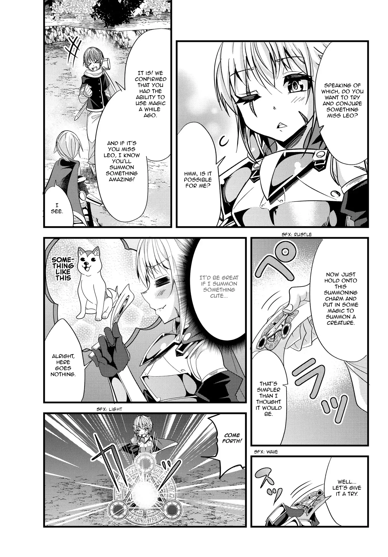 A Story About Treating a Female Knight Who Has Never Been Treated as a Woman as a Woman Chapter 53 page 1