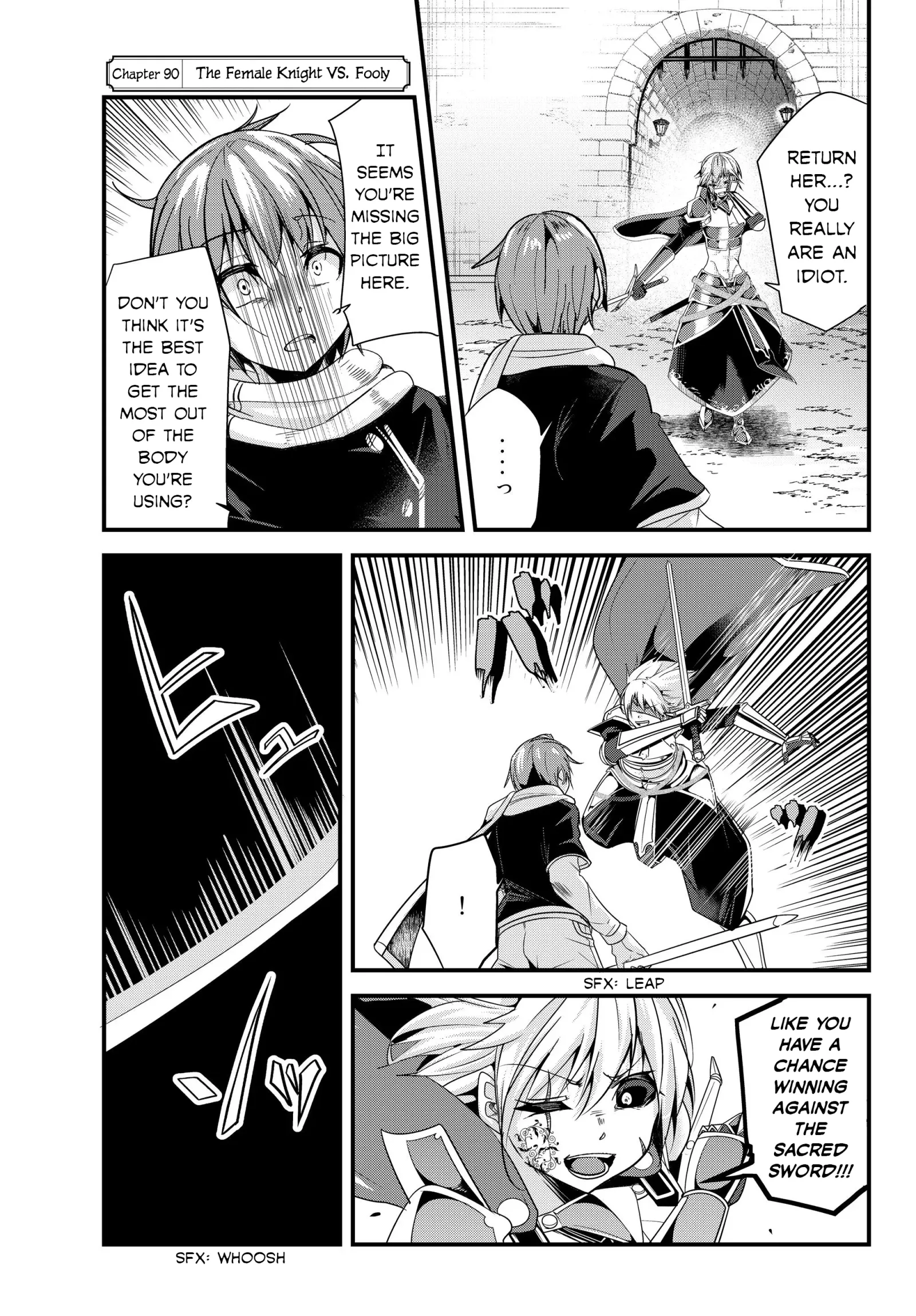 A Story About Treating a Female Knight Who Has Never Been Treated as a Woman as a Woman Chapter 90 page 1