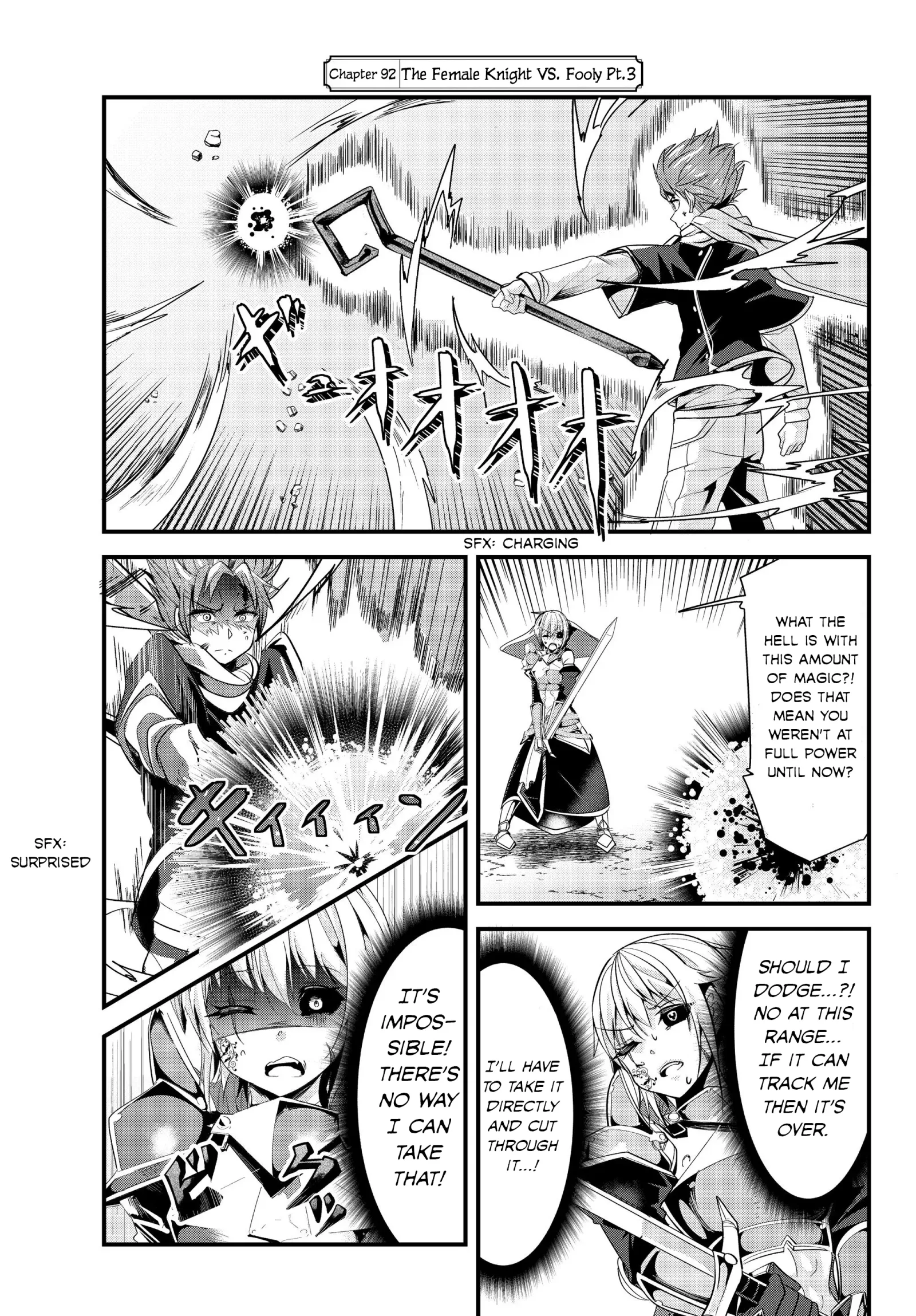 A Story About Treating a Female Knight Who Has Never Been Treated as a Woman as a Woman Chapter 92 page 1