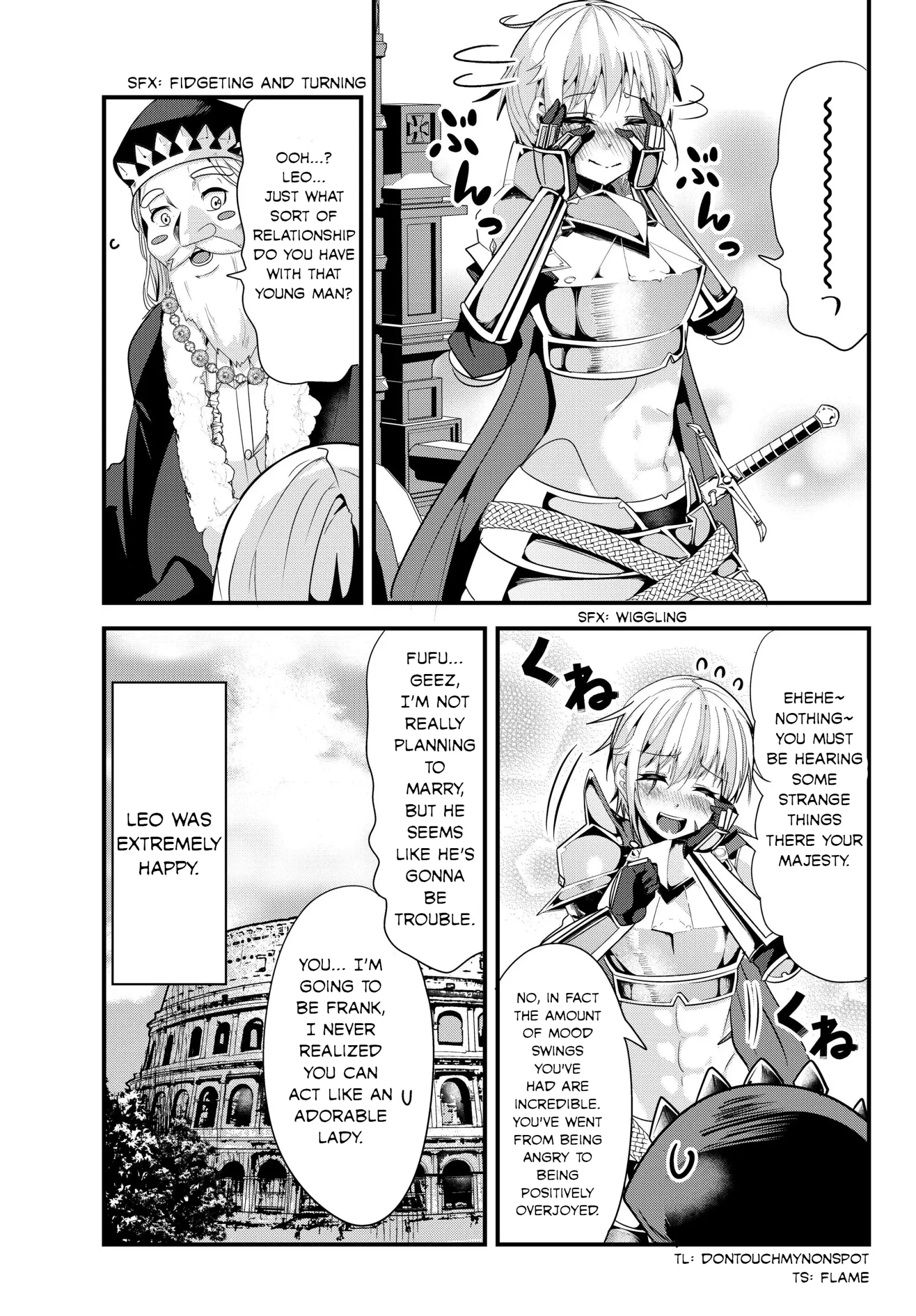 A Story About Treating a Female Knight Who Has Never Been Treated as a Woman as a Woman Chapter 88 page 9