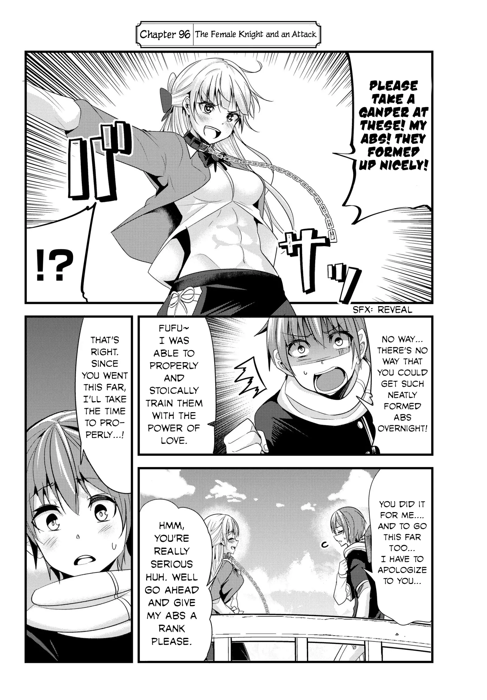 A Story About Treating a Female Knight Who Has Never Been Treated as a Woman as a Woman Chapter 96 page 2