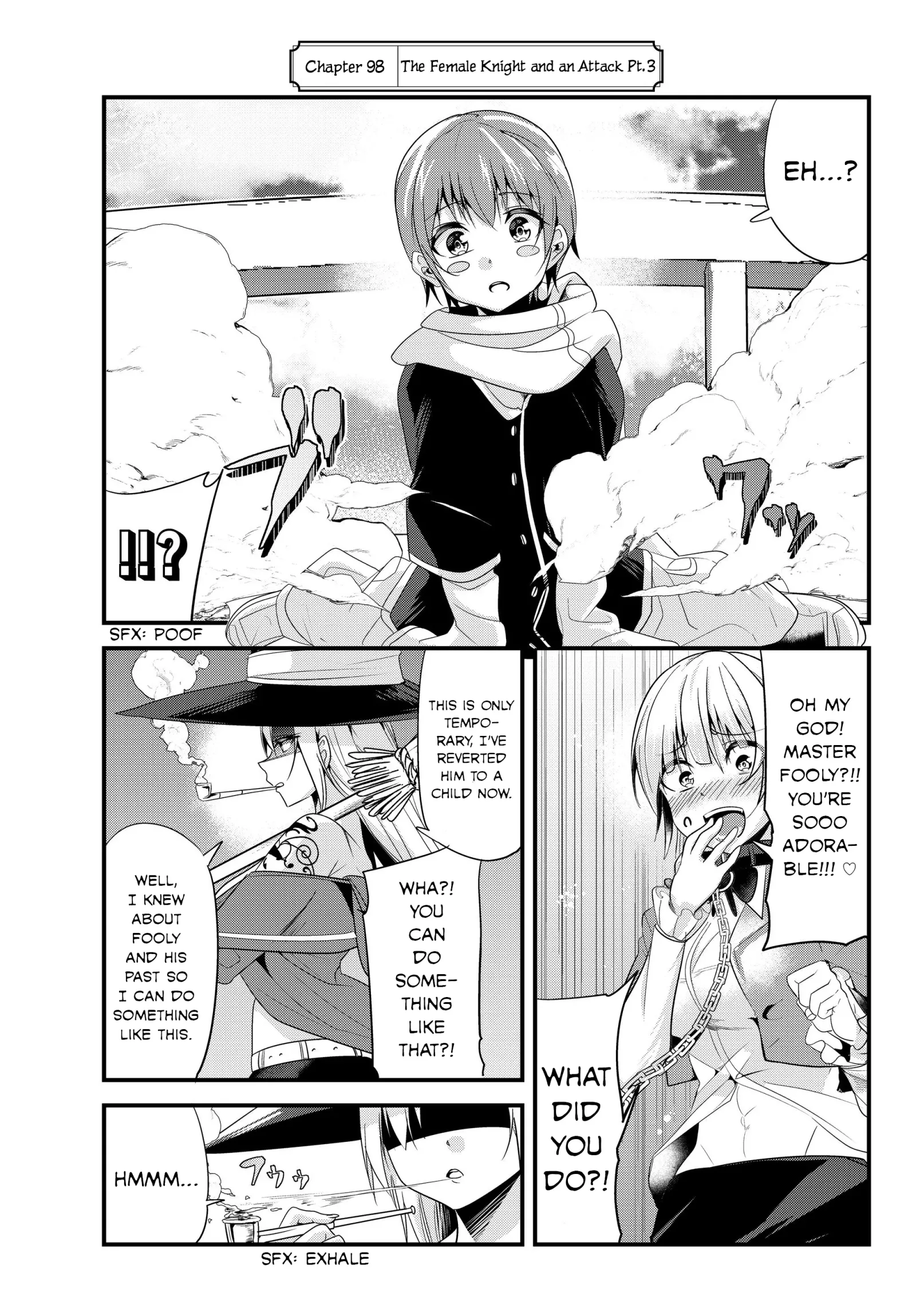 A Story About Treating a Female Knight Who Has Never Been Treated as a Woman as a Woman Chapter 98 page 3