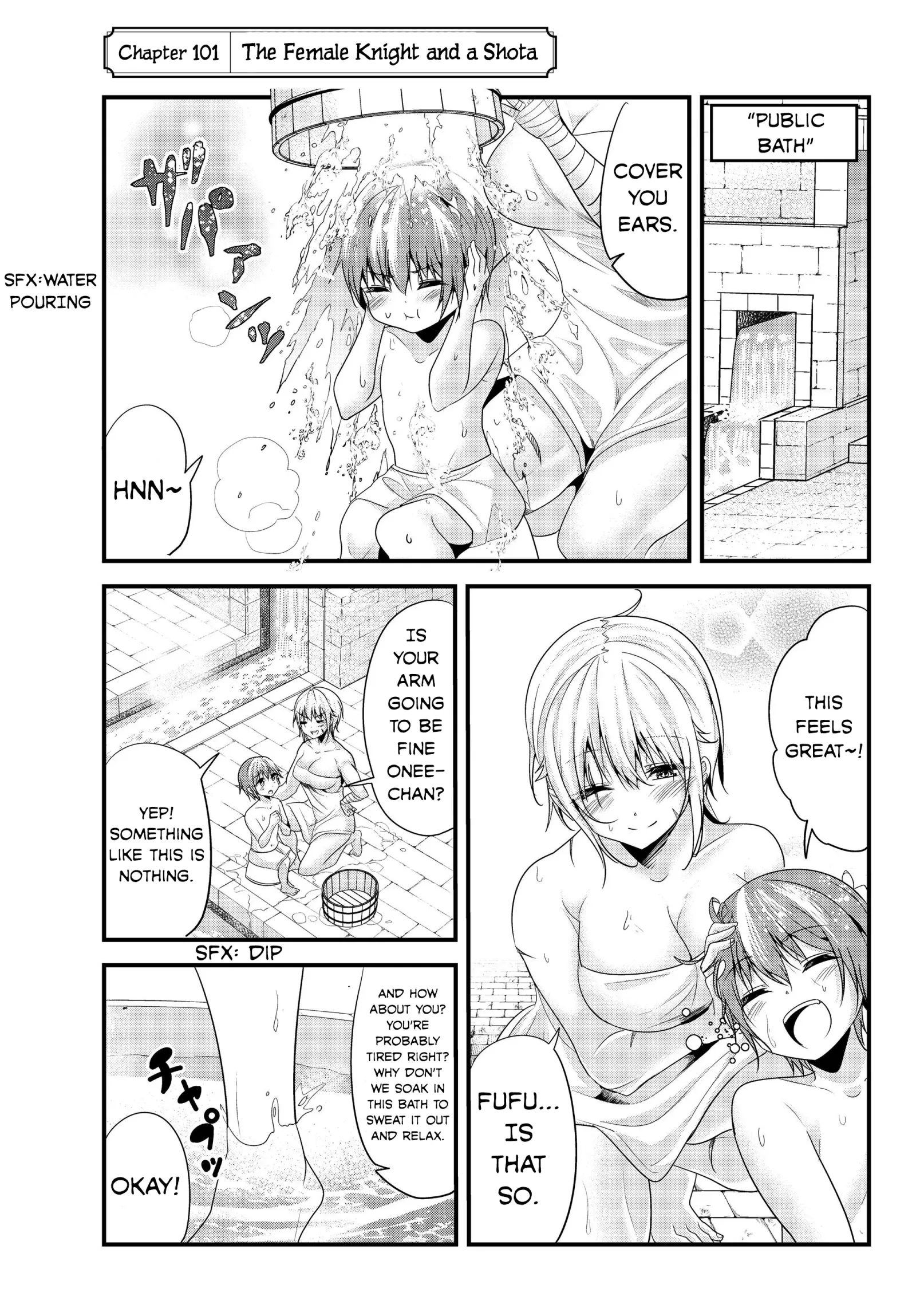 A Story About Treating a Female Knight Who Has Never Been Treated as a Woman as a Woman Chapter 101 page 1