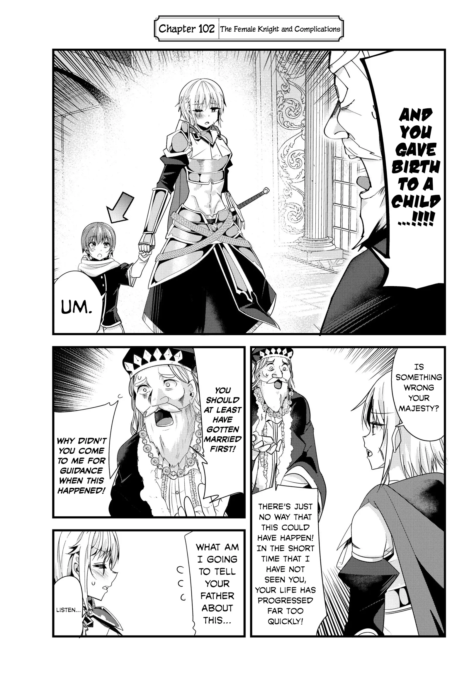 A Story About Treating a Female Knight Who Has Never Been Treated as a Woman as a Woman Chapter 102 page 3
