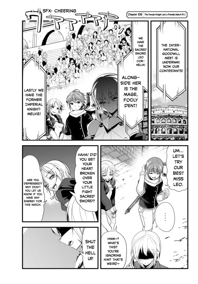 A Story About Treating a Female Knight Who Has Never Been Treated as a Woman as a Woman Chapter 106 page 1