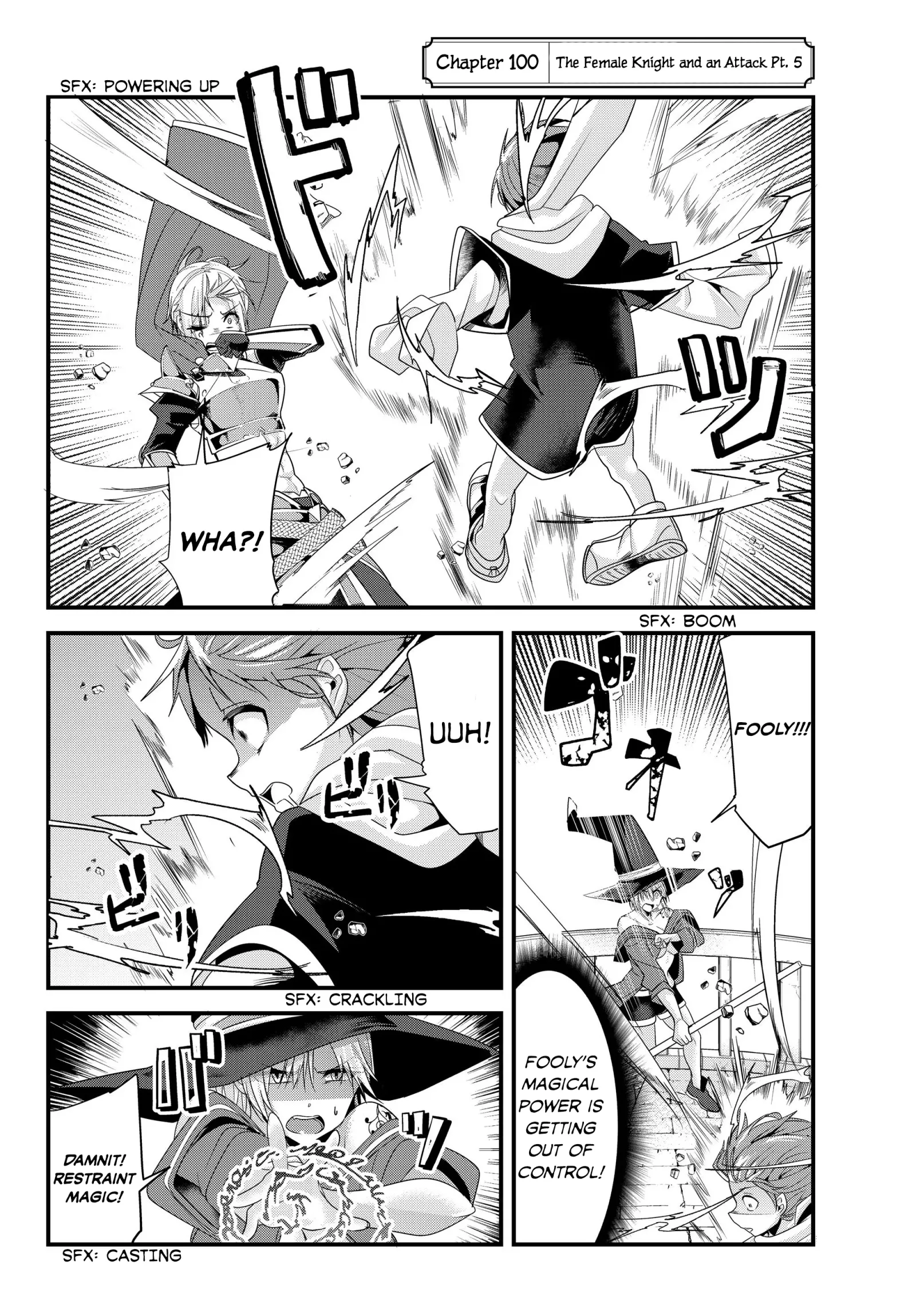 A Story About Treating a Female Knight Who Has Never Been Treated as a Woman as a Woman Chapter 100 page 2