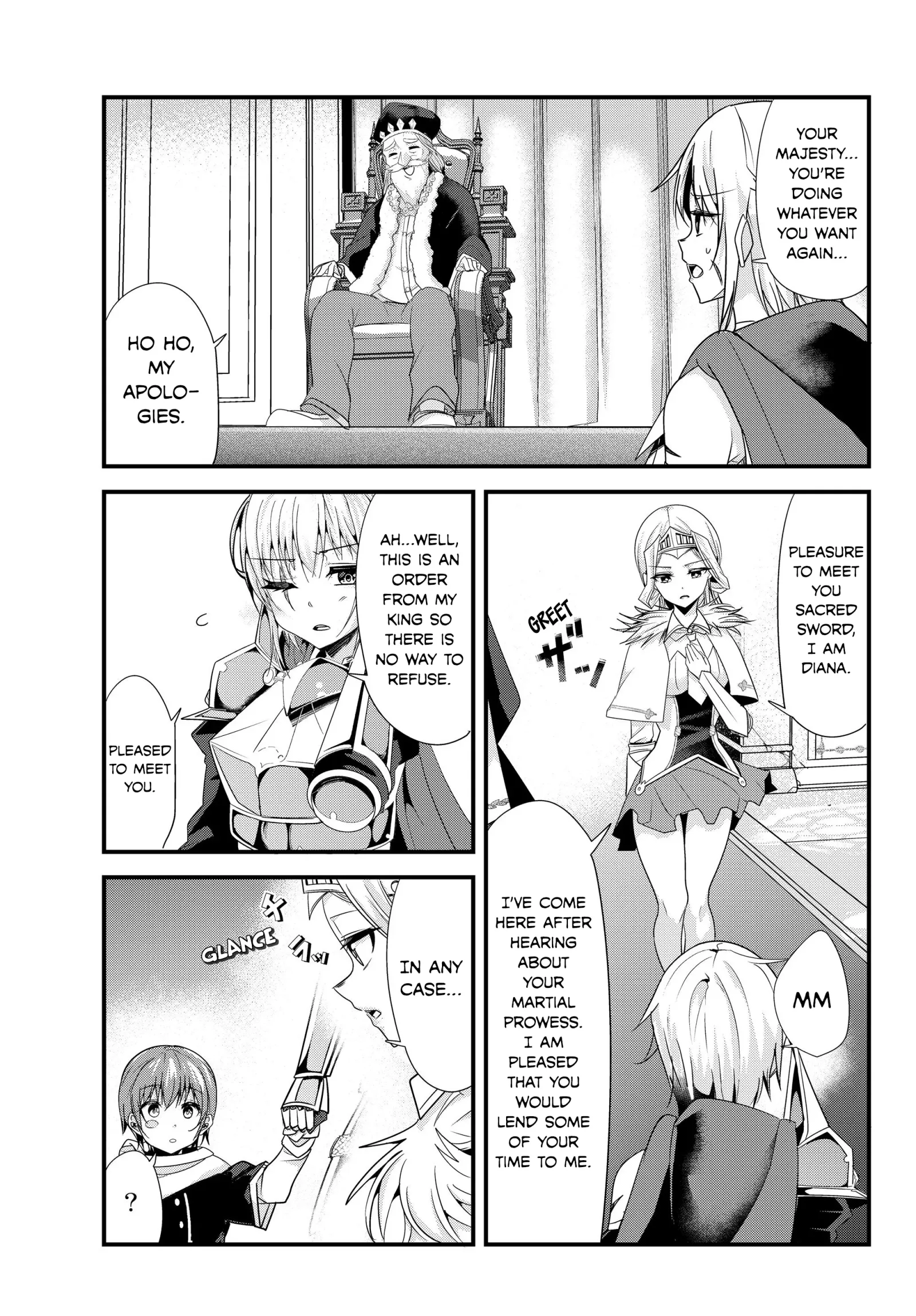 A Story About Treating a Female Knight Who Has Never Been Treated as a Woman as a Woman Chapter 103 page 1