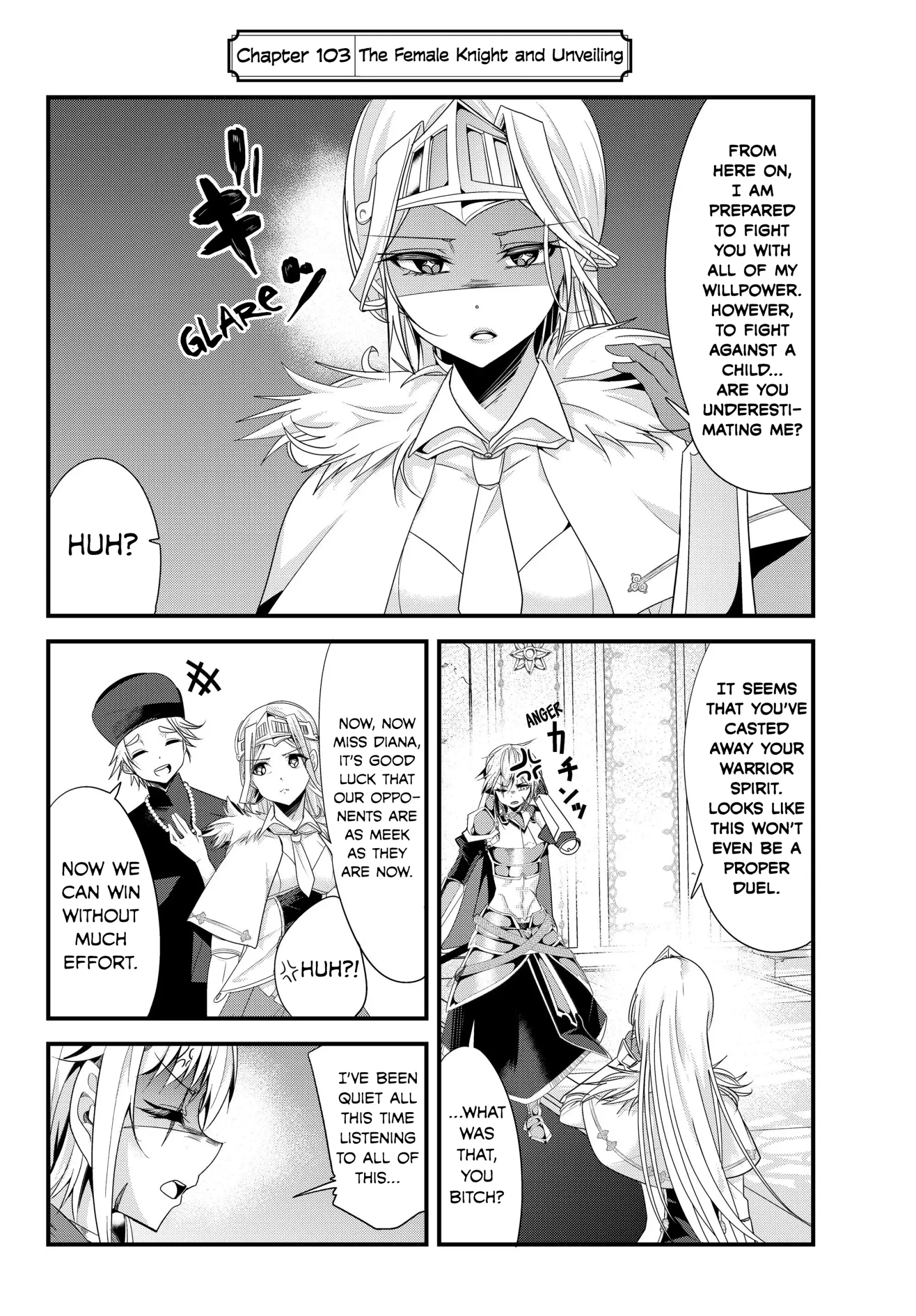 A Story About Treating a Female Knight Who Has Never Been Treated as a Woman as a Woman Chapter 103 page 2