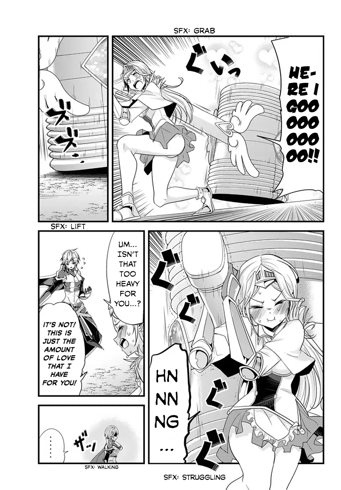 A Story About Treating a Female Knight Who Has Never Been Treated as a Woman as a Woman Chapter 110 page 5