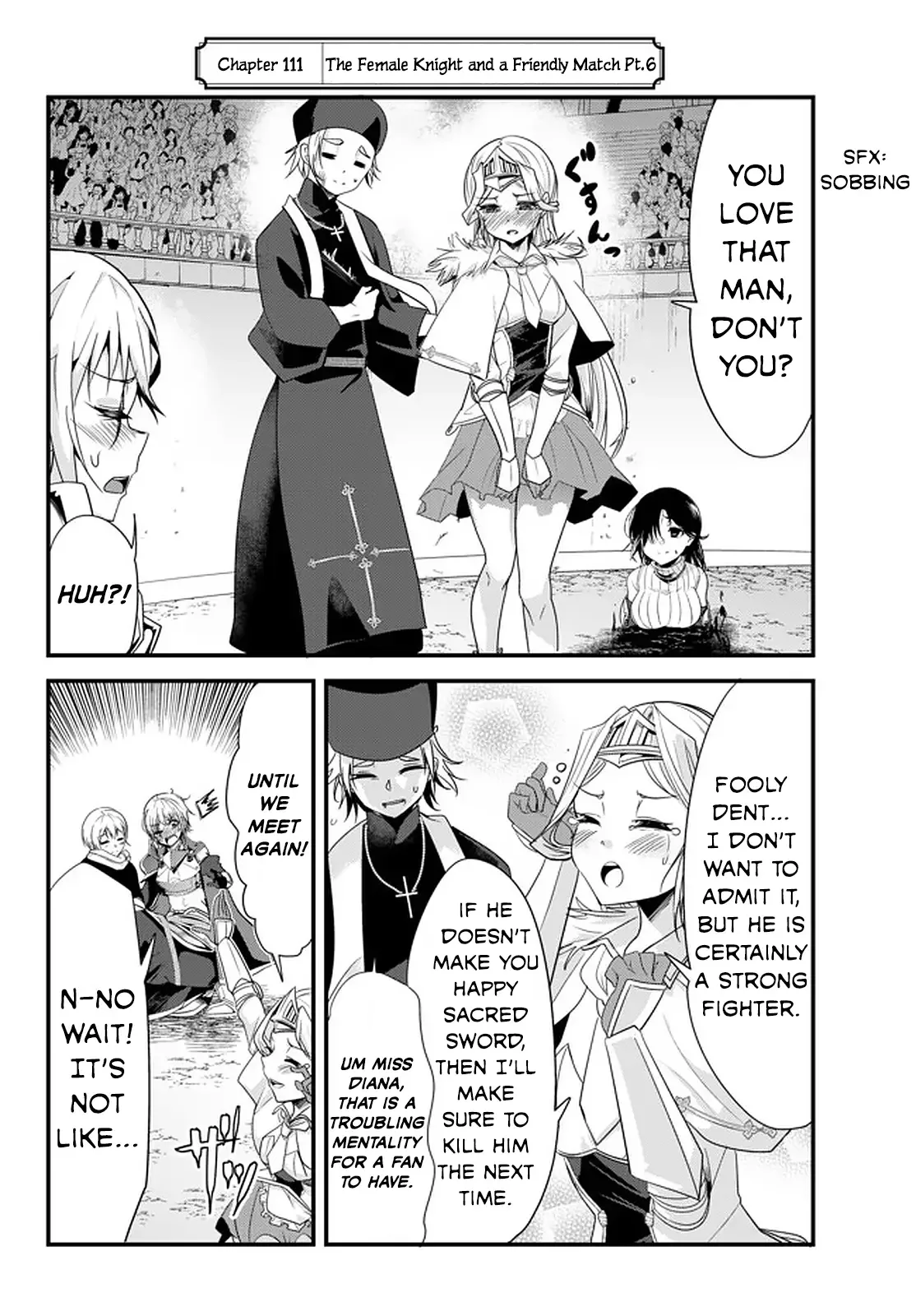 A Story About Treating a Female Knight Who Has Never Been Treated as a Woman as a Woman Chapter 111 page 2