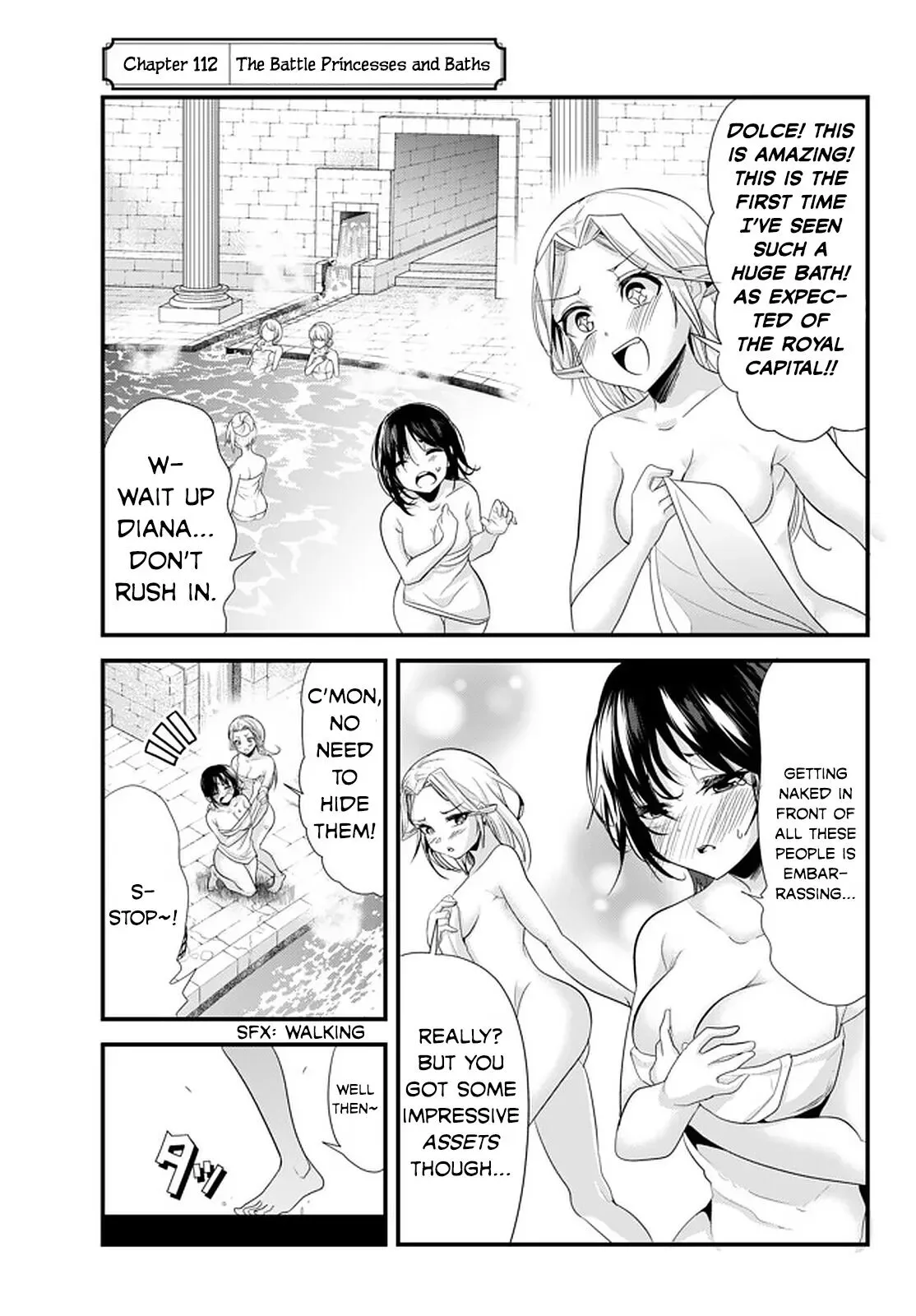 A Story About Treating a Female Knight Who Has Never Been Treated as a Woman as a Woman Chapter 112 page 1