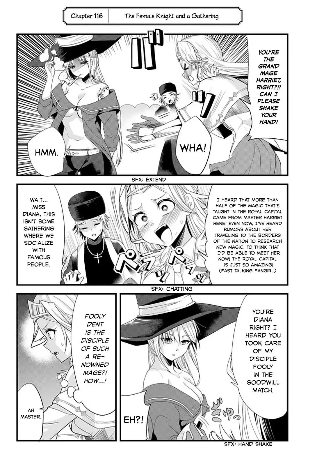 A Story About Treating a Female Knight Who Has Never Been Treated as a Woman as a Woman Chapter 116 page 2